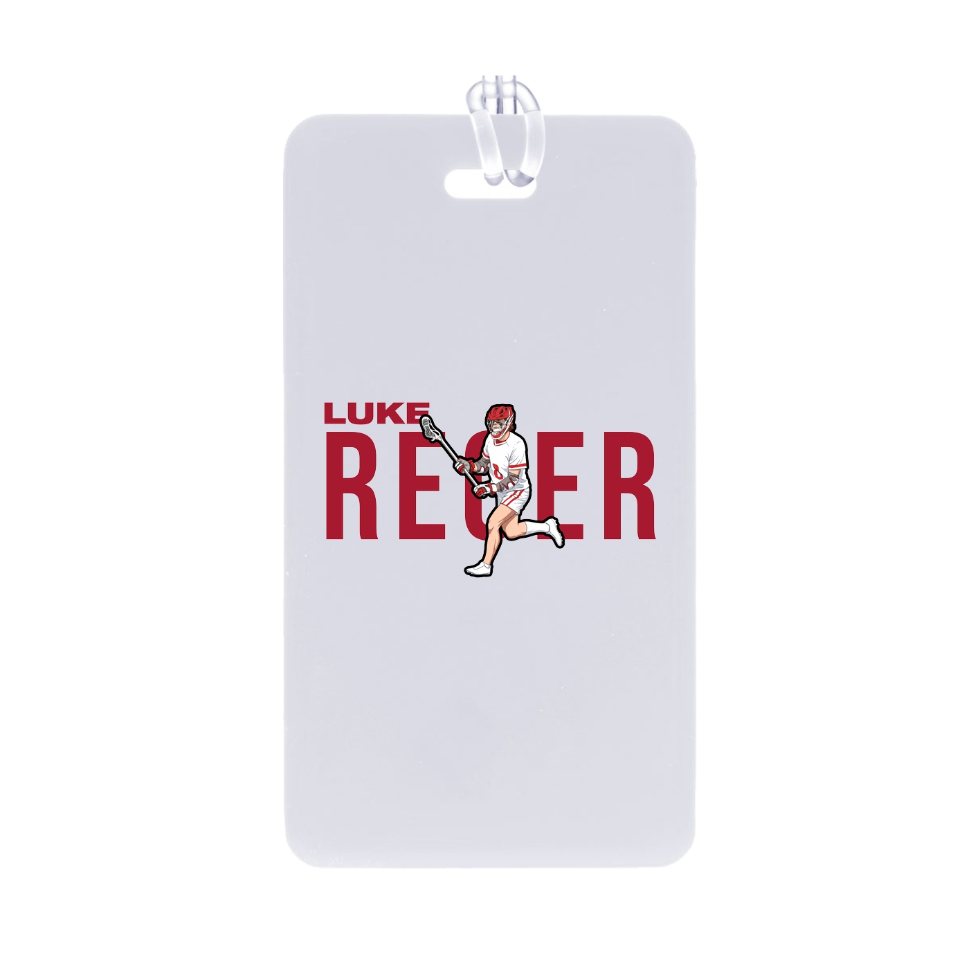 Bag Tag — Player Name in Classic