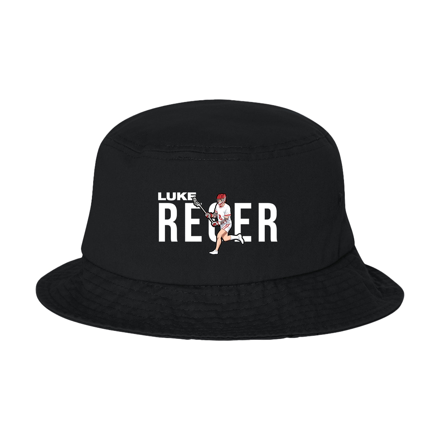Bucket Cap — Player Name in Black