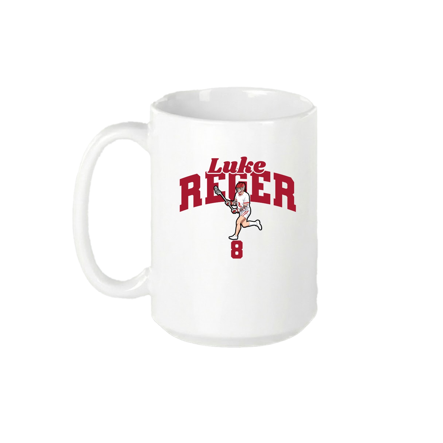 15oz Coffee Mug — Signature Arch in White