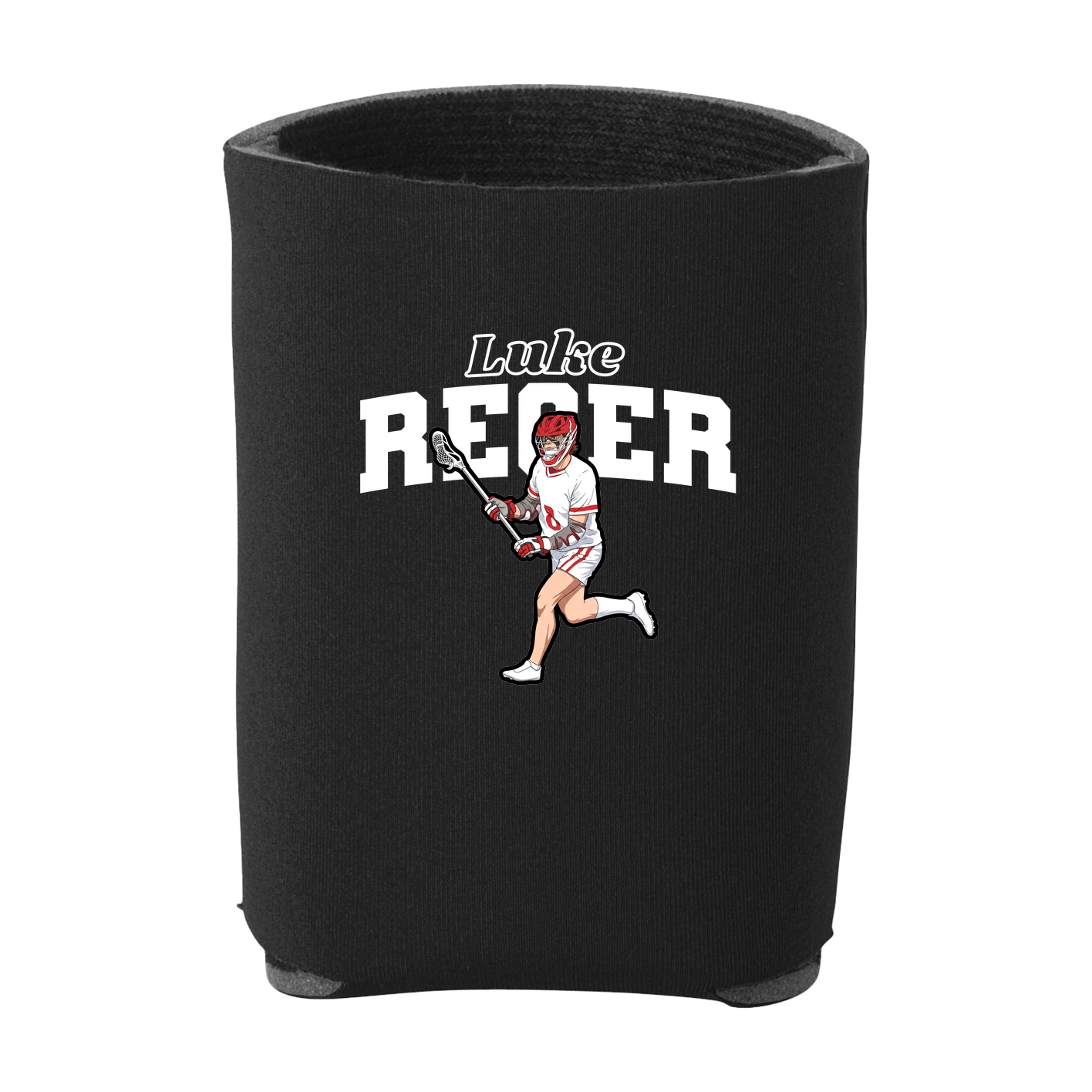 Can Holder — Name Arch in Black