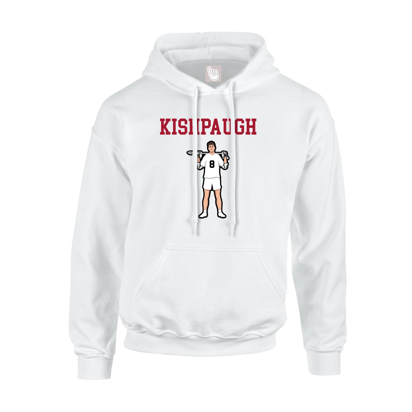 Hoodie — Shirsey in White