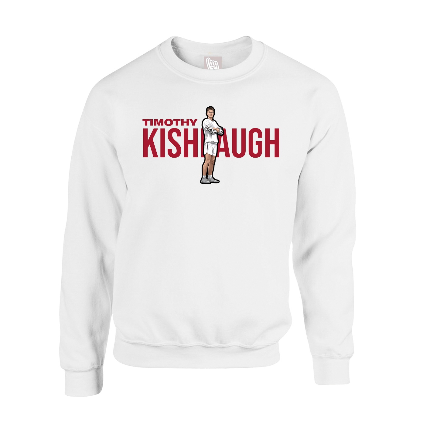 Fleece Crew — Player Name in White