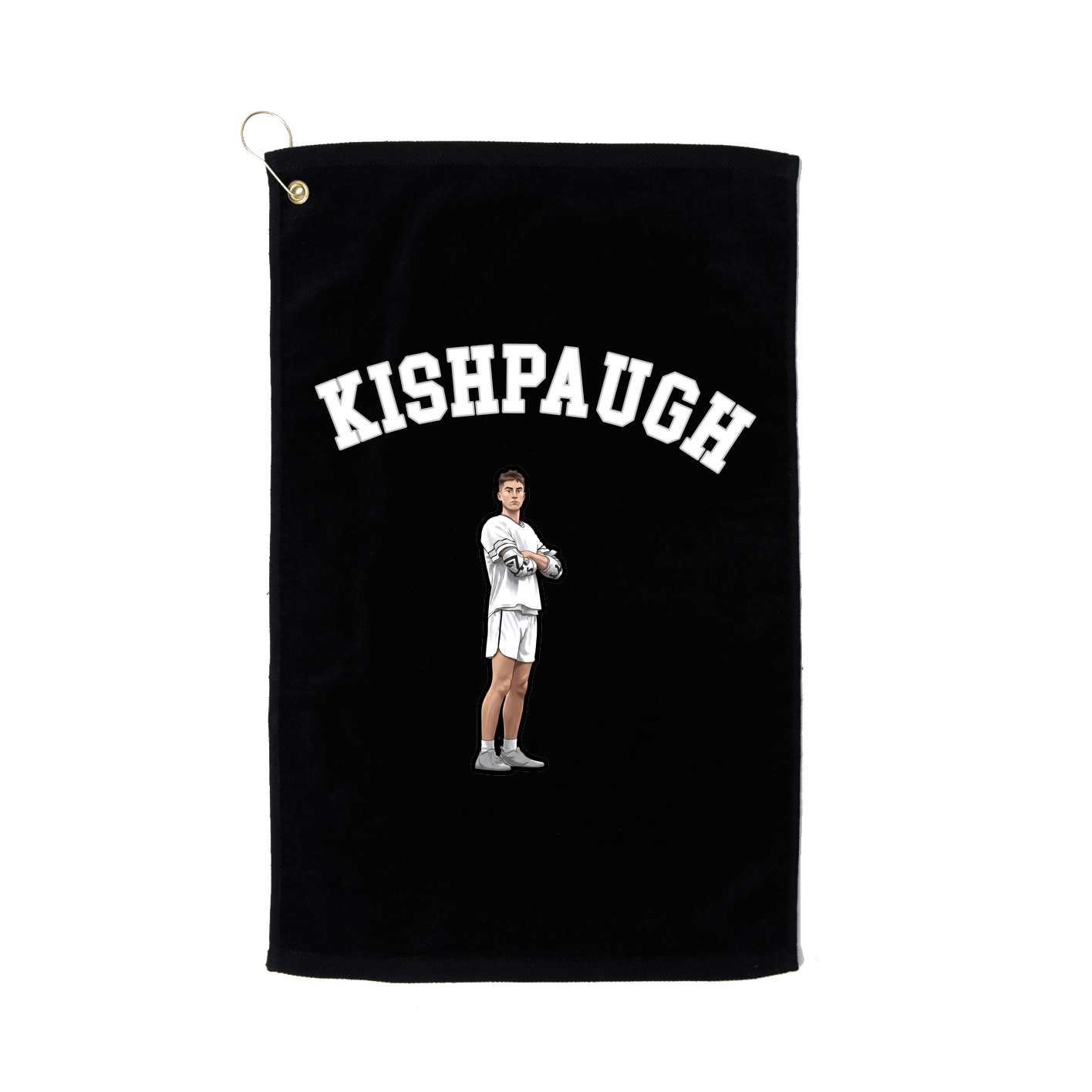 Golf Towel — Shirsey Arch in Black