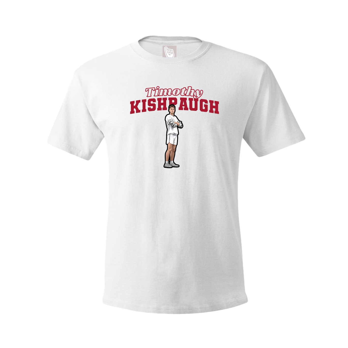 Tee — Name Arch in White