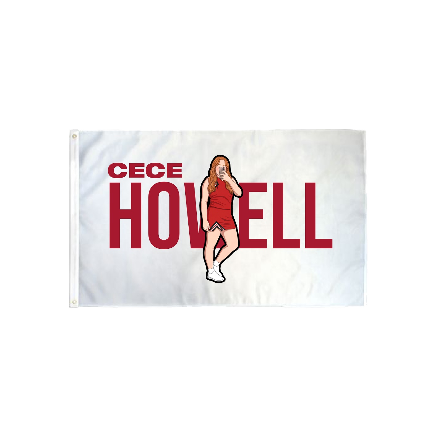3x5 Flag — Player Name in Classic
