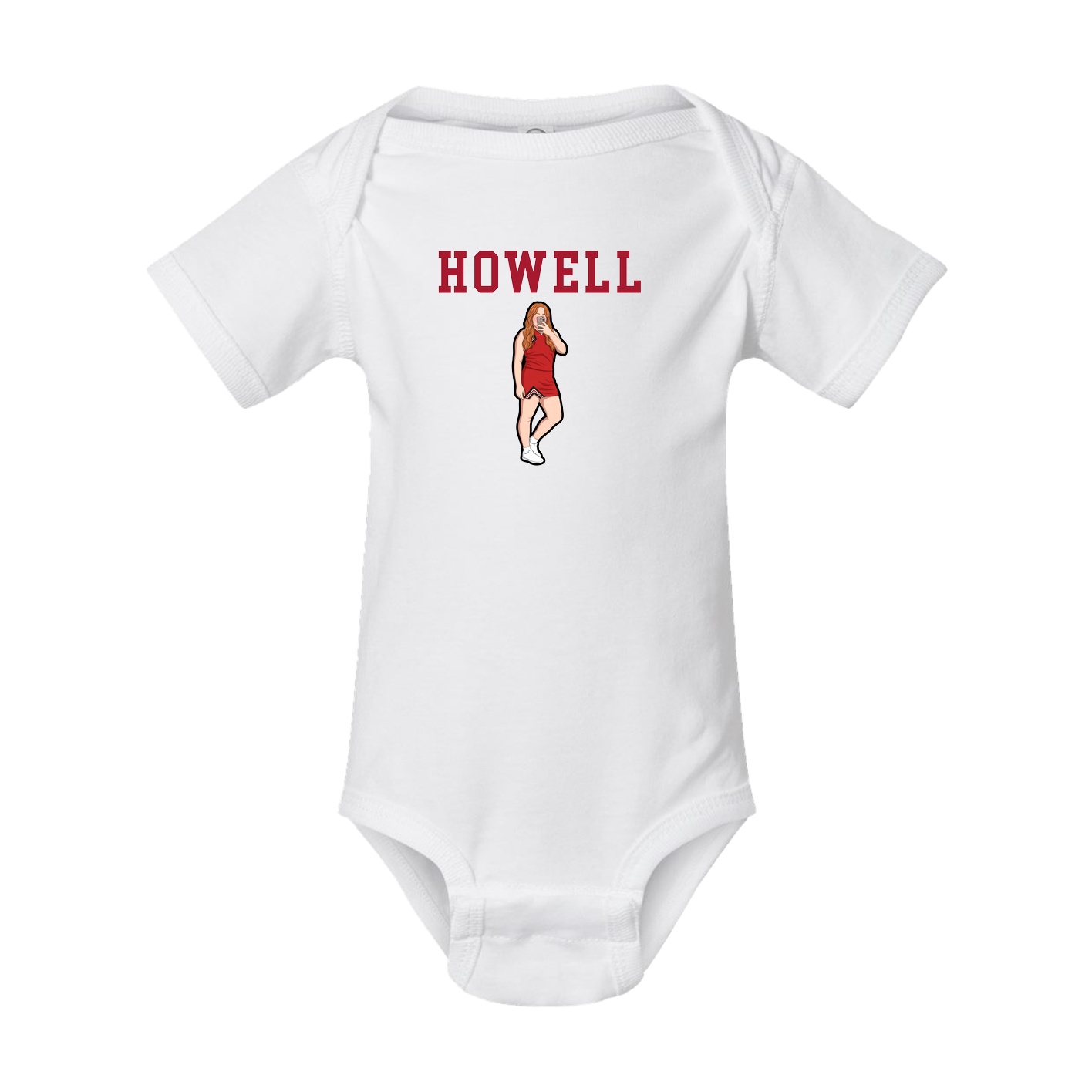 Baby Onesie — Shirsey in White