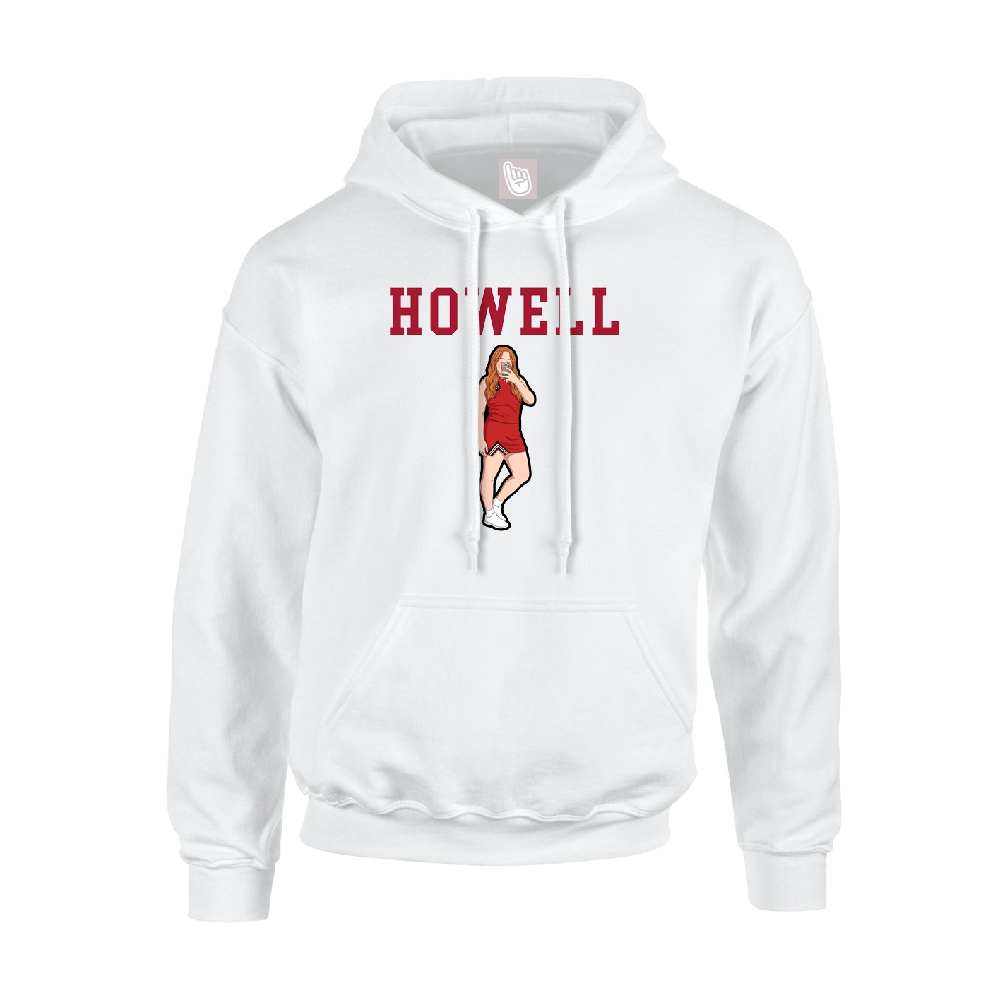 Youth Hoodie — Shirsey in White