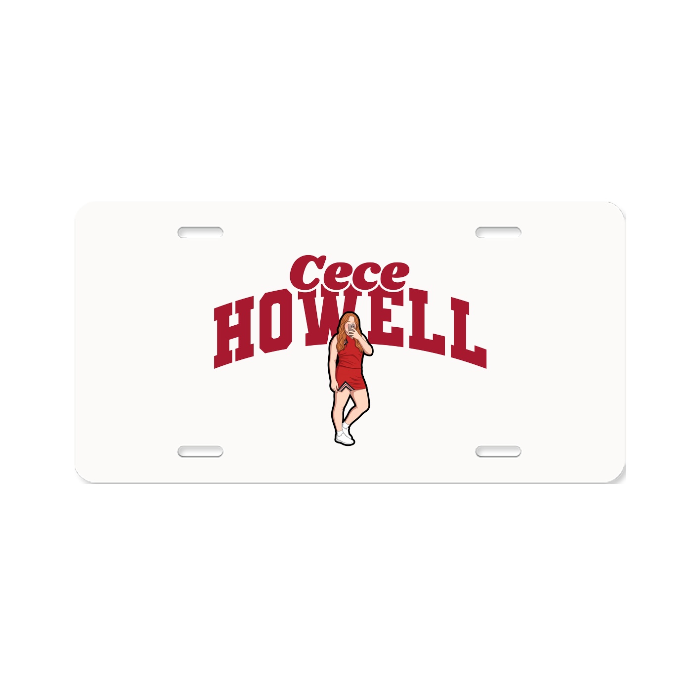 License Plate — Signature Arch in Classic