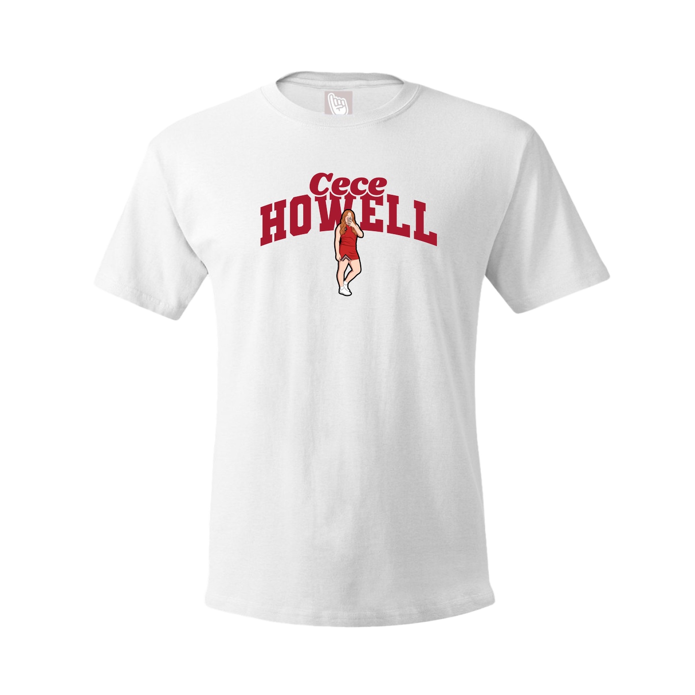 Youth Tee — Signature Arch in White