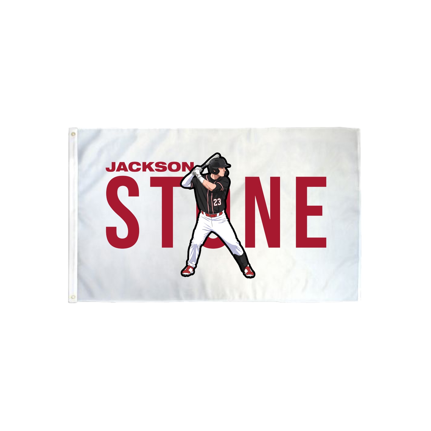 3x5 Flag — Player Name in Classic