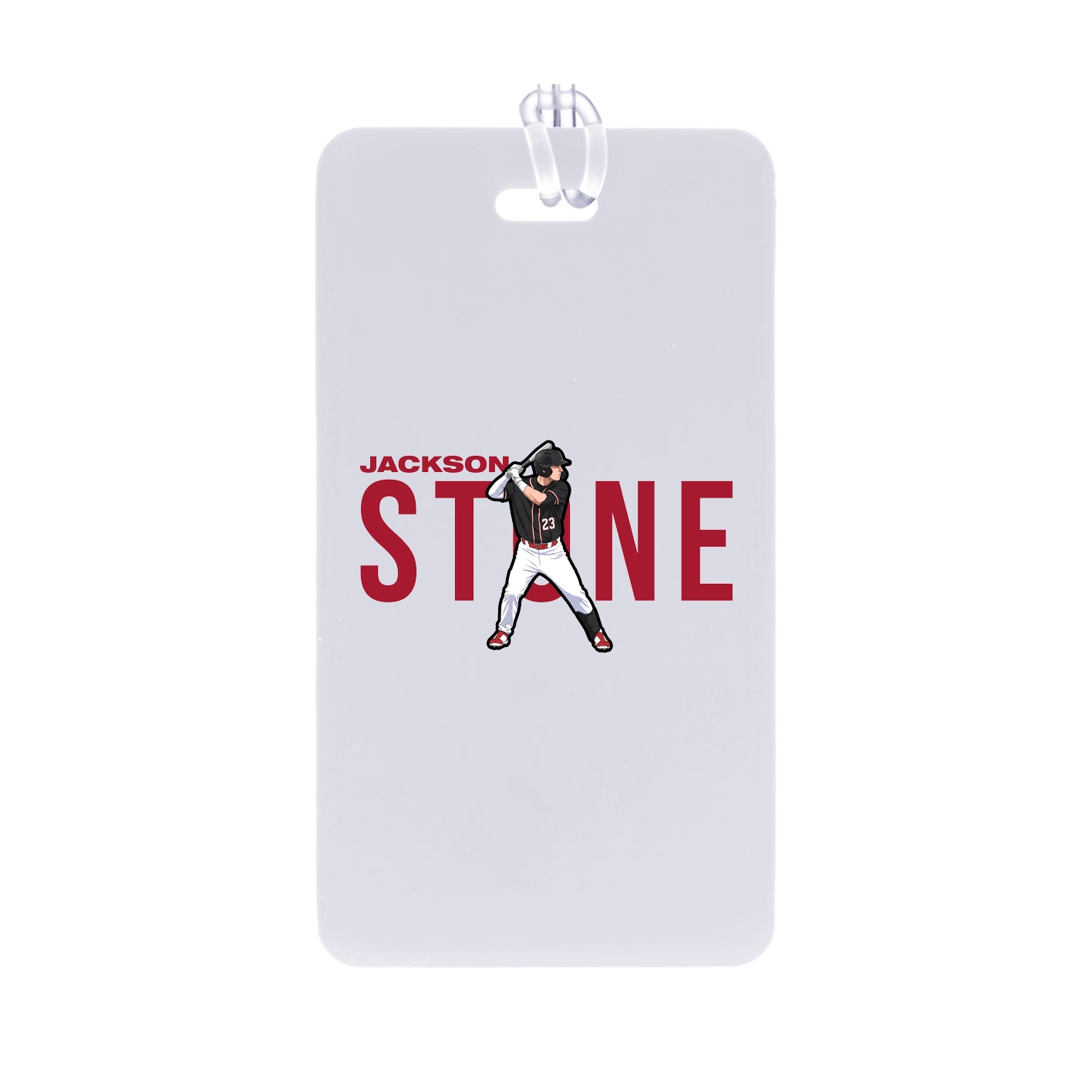 Bag Tag — Player Name in Classic