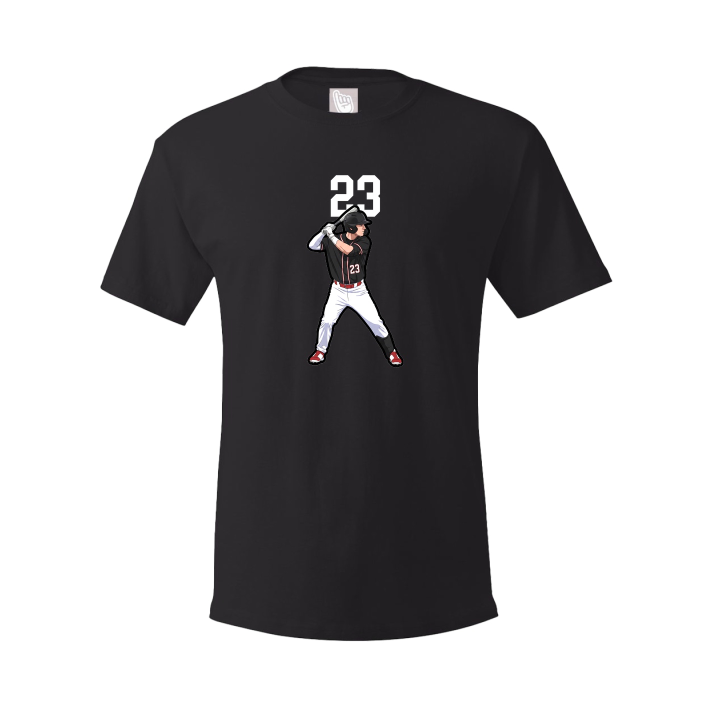 Tee — Number Top in Black