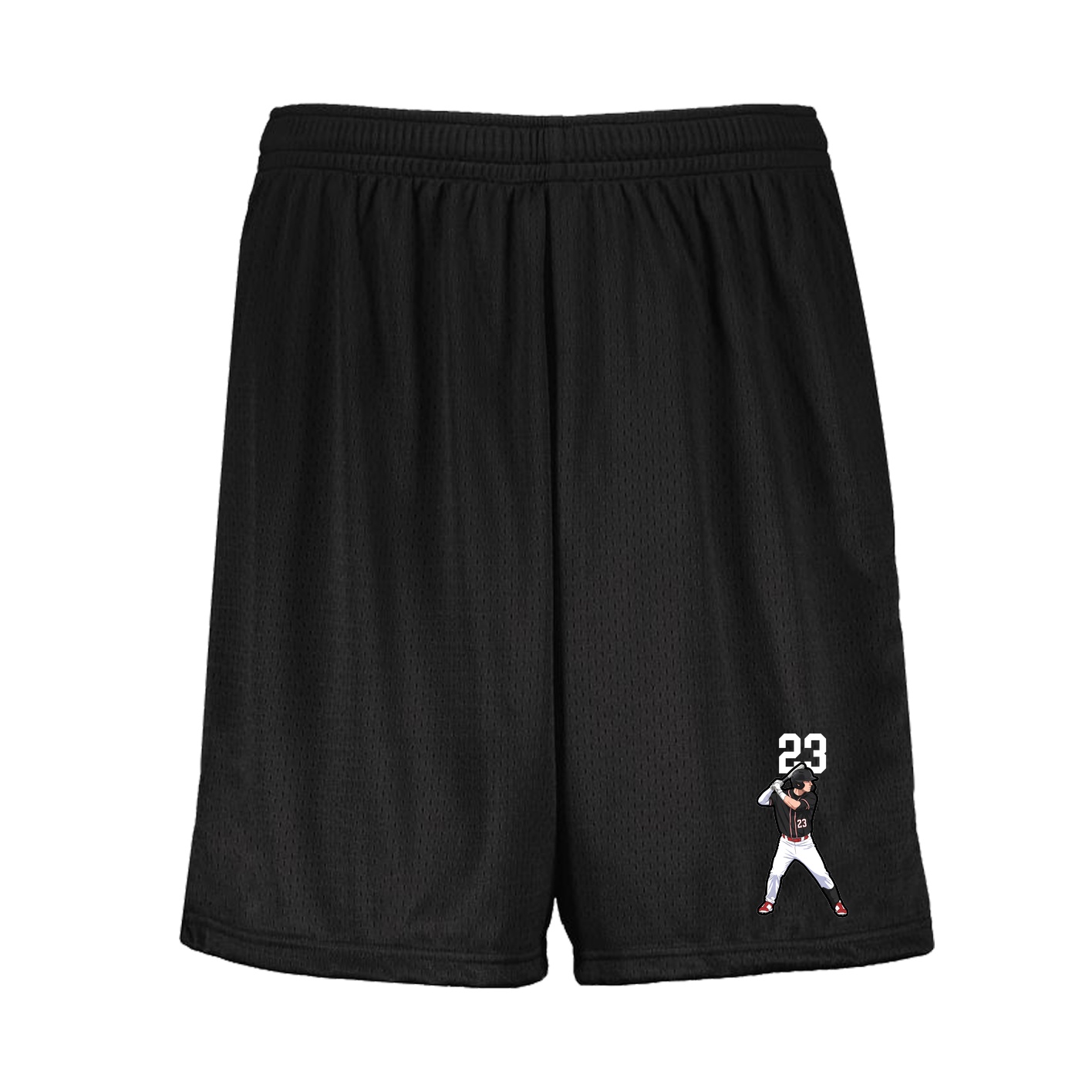 Shorts — Number Top in Black