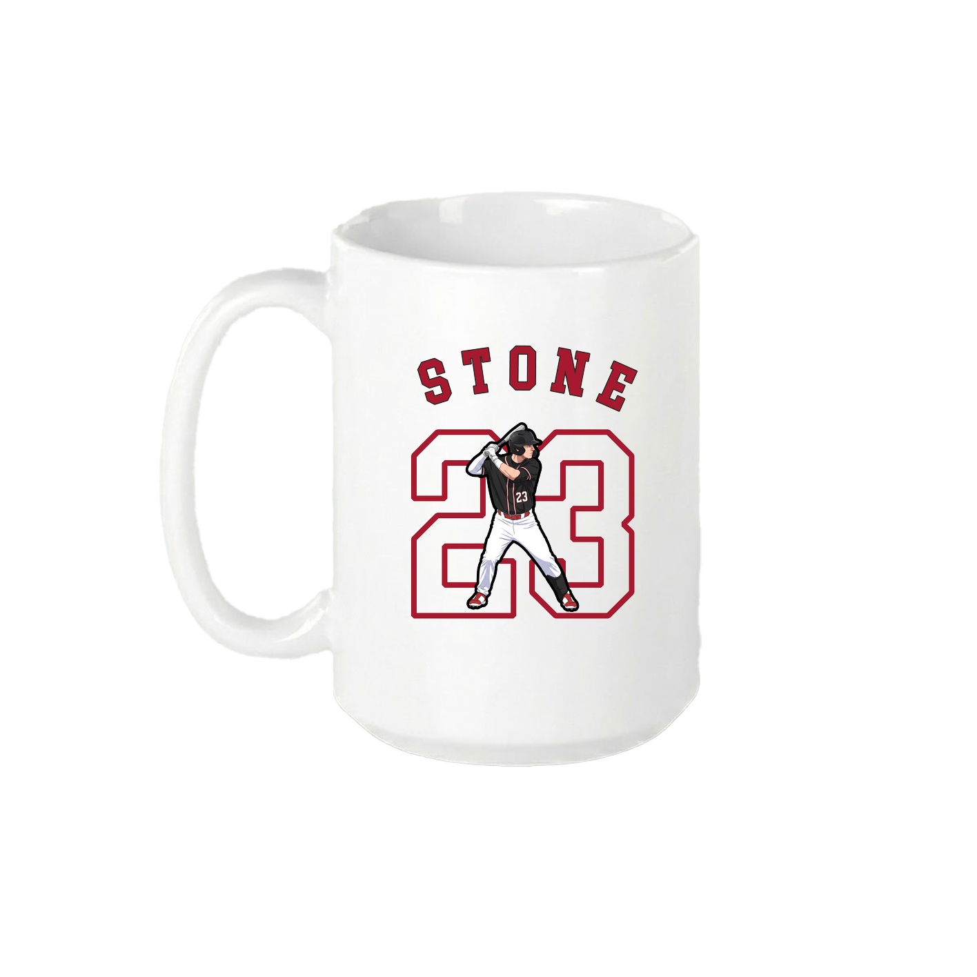 15oz Coffee Mug — Shirsey Arch in White