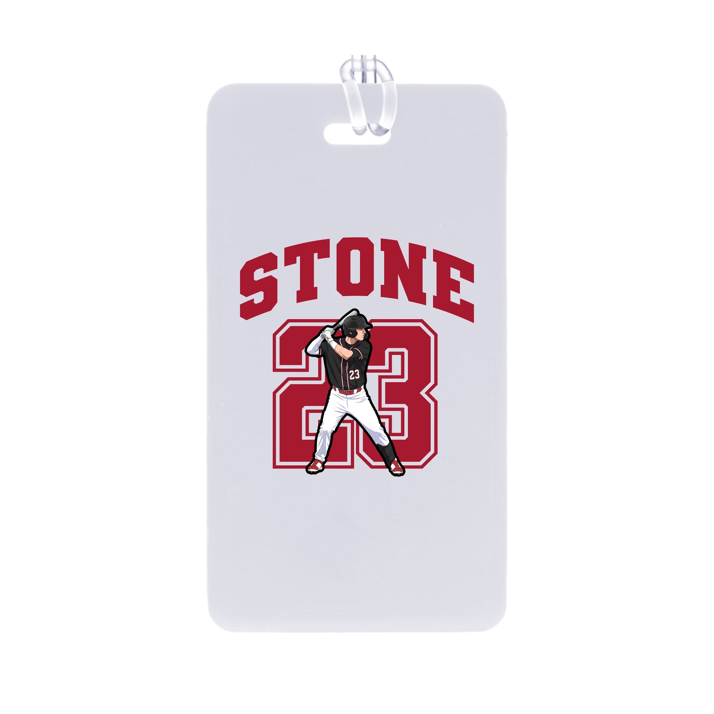 Bag Tag — Number in Classic