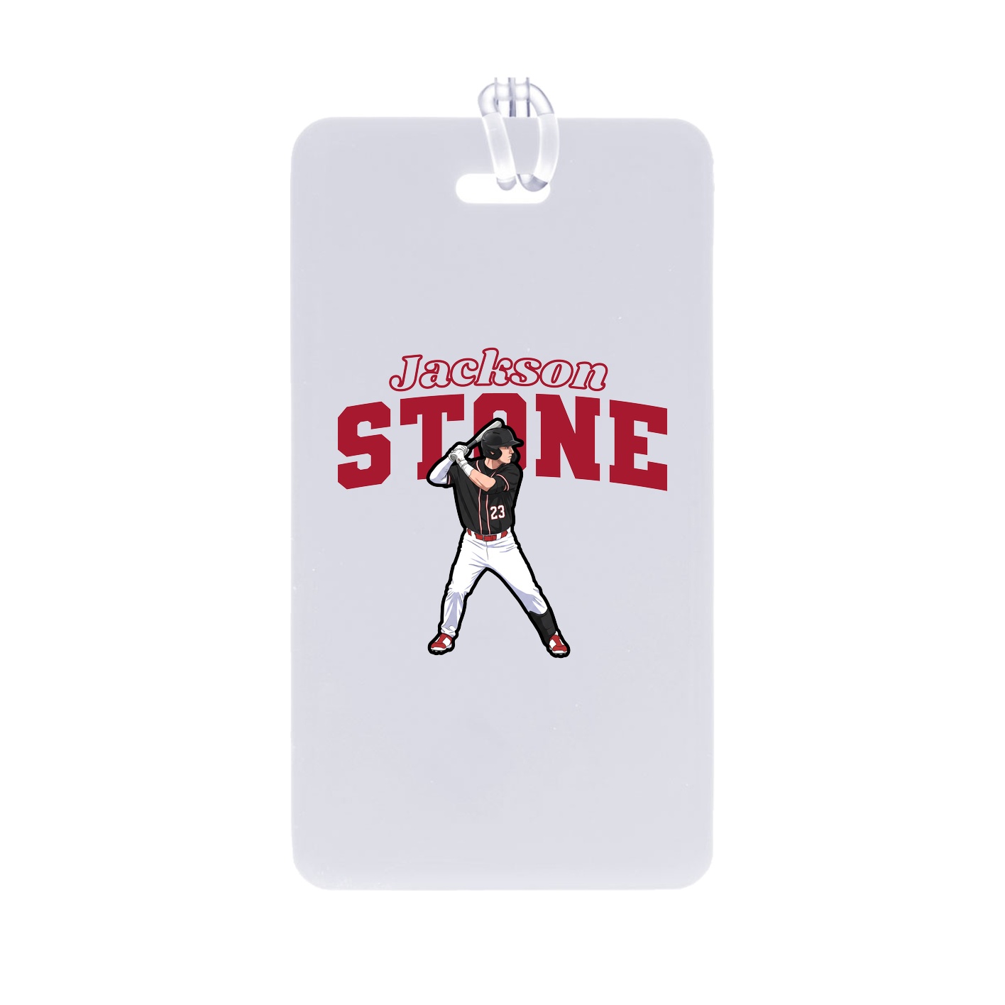 Bag Tag — Name Arch in Classic