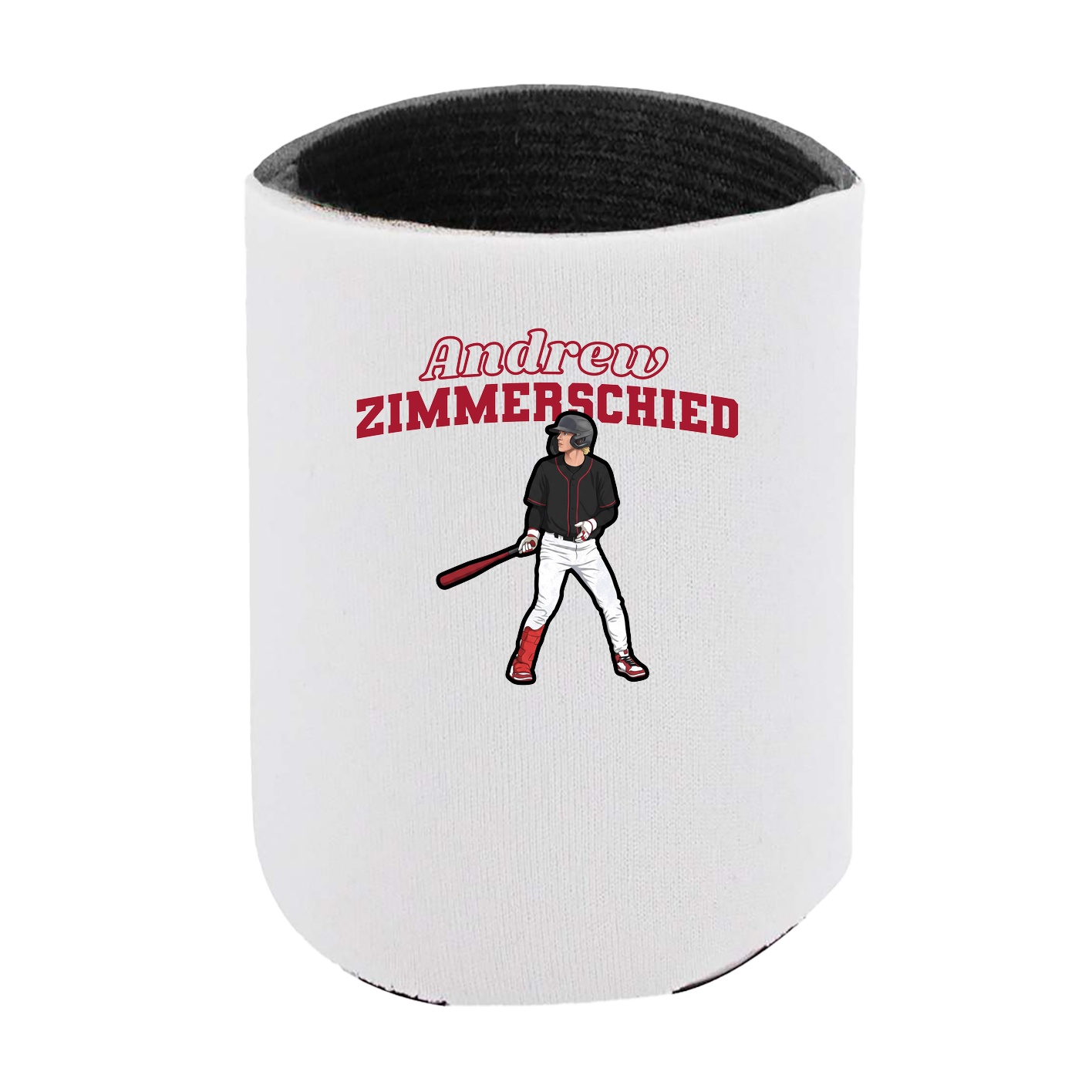 Can Holder — Name Arch in White