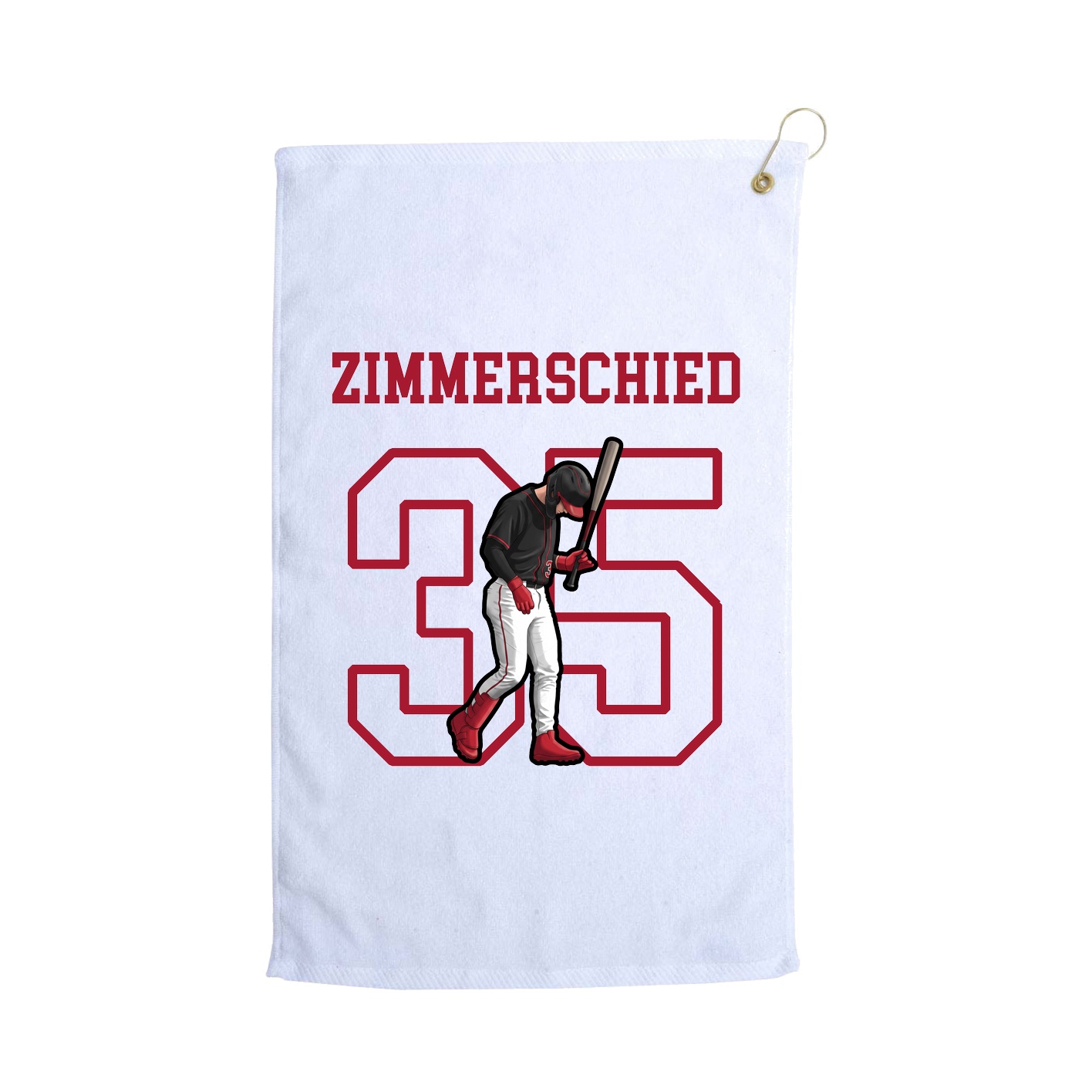 Golf Towel — Shirsey in White