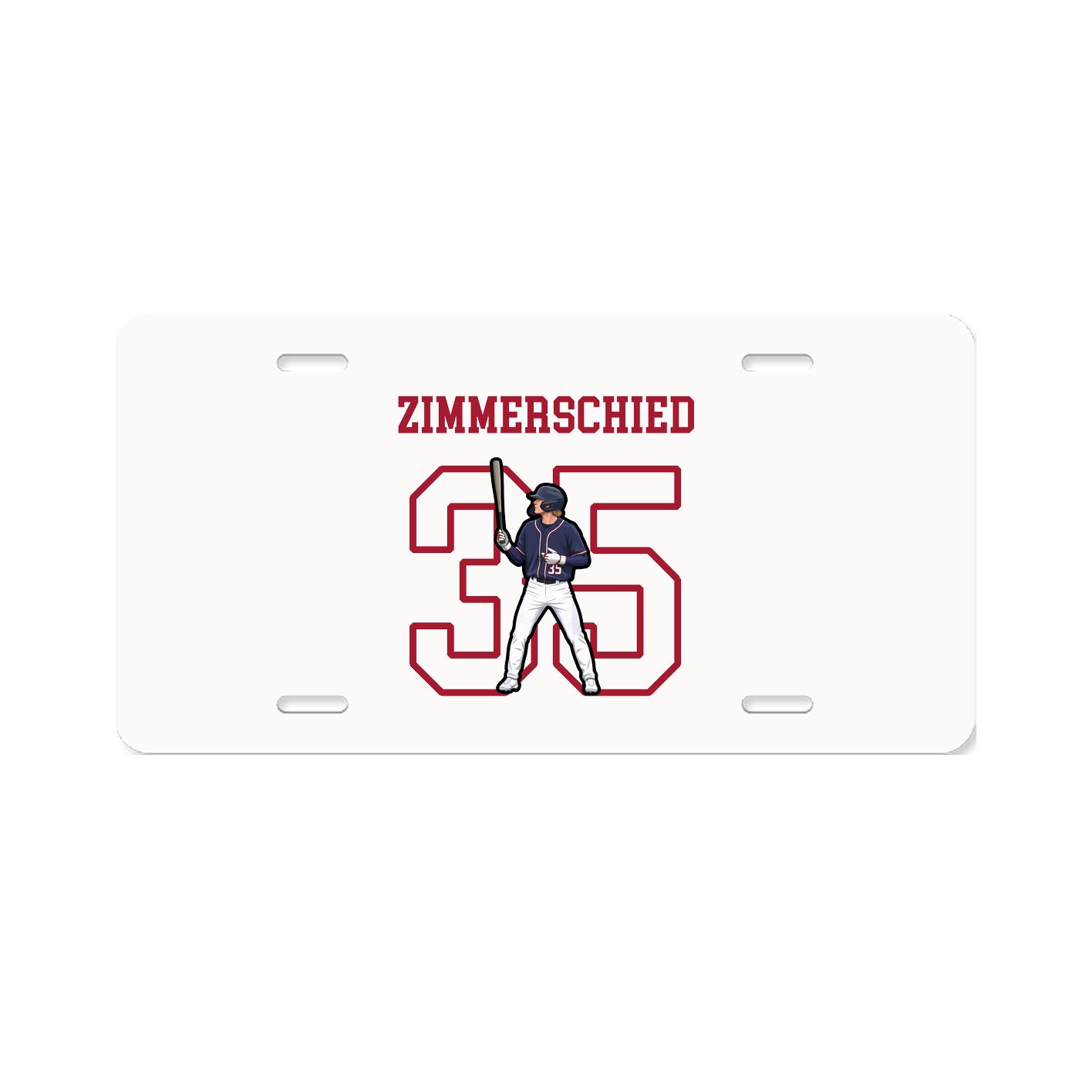 License Plate — Shirsey in Classic