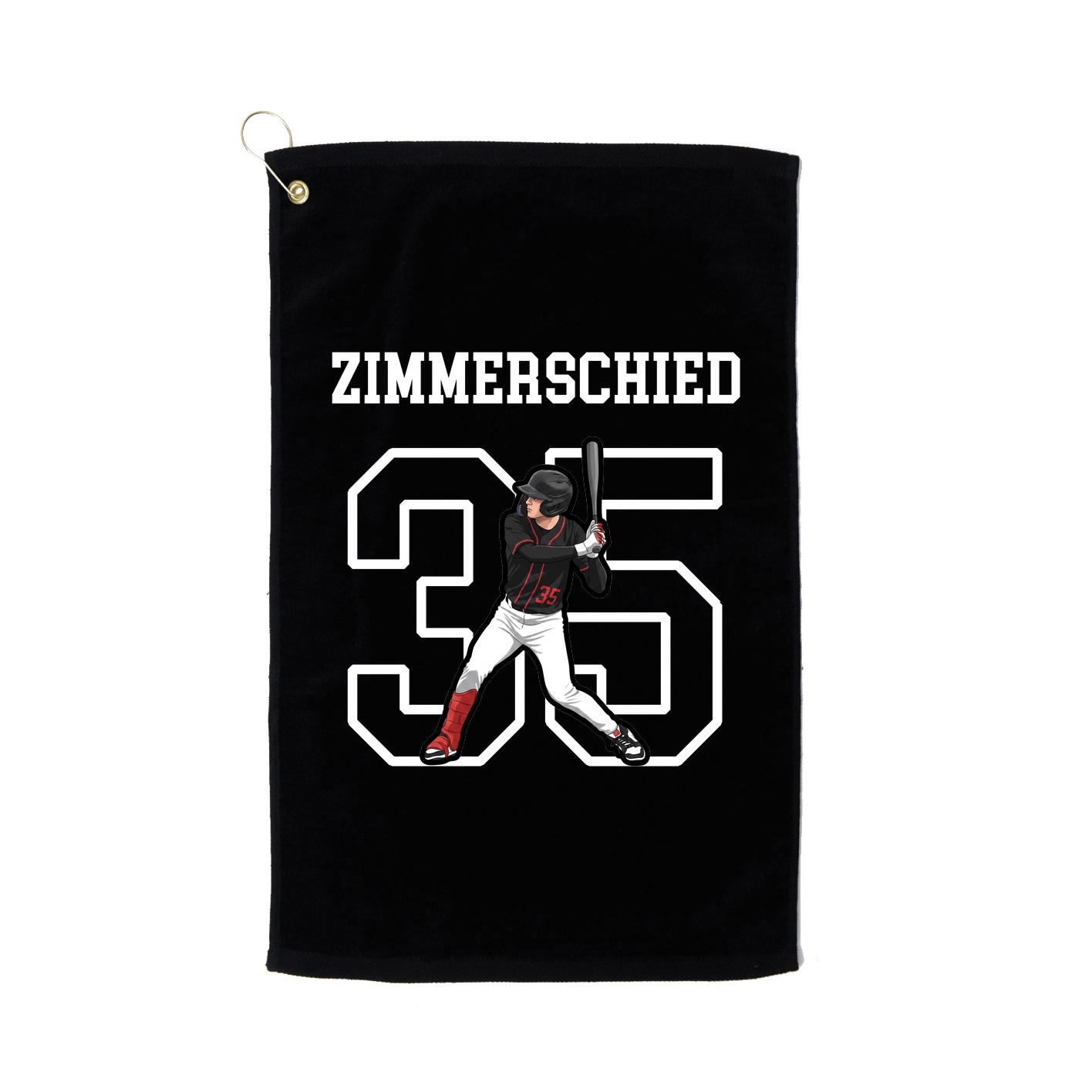 Golf Towel — Shirsey in Black