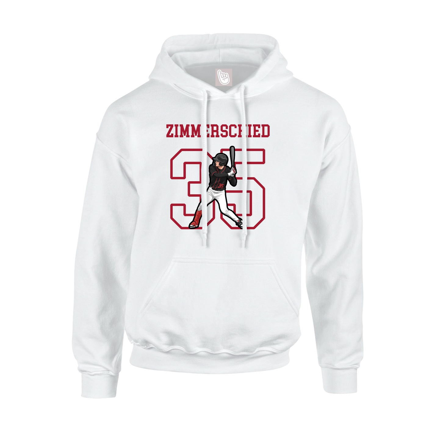 Youth Hoodie — Shirsey in White