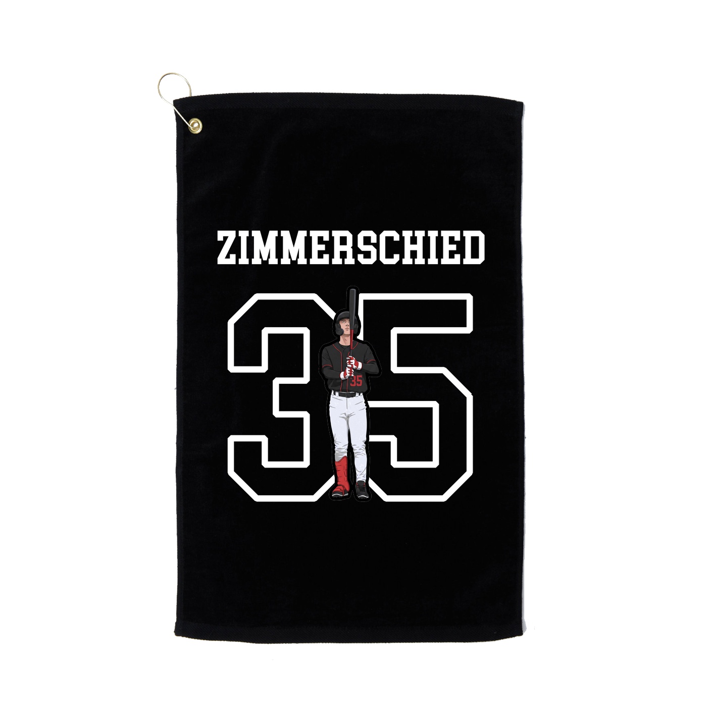 Golf Towel — Shirsey in Black