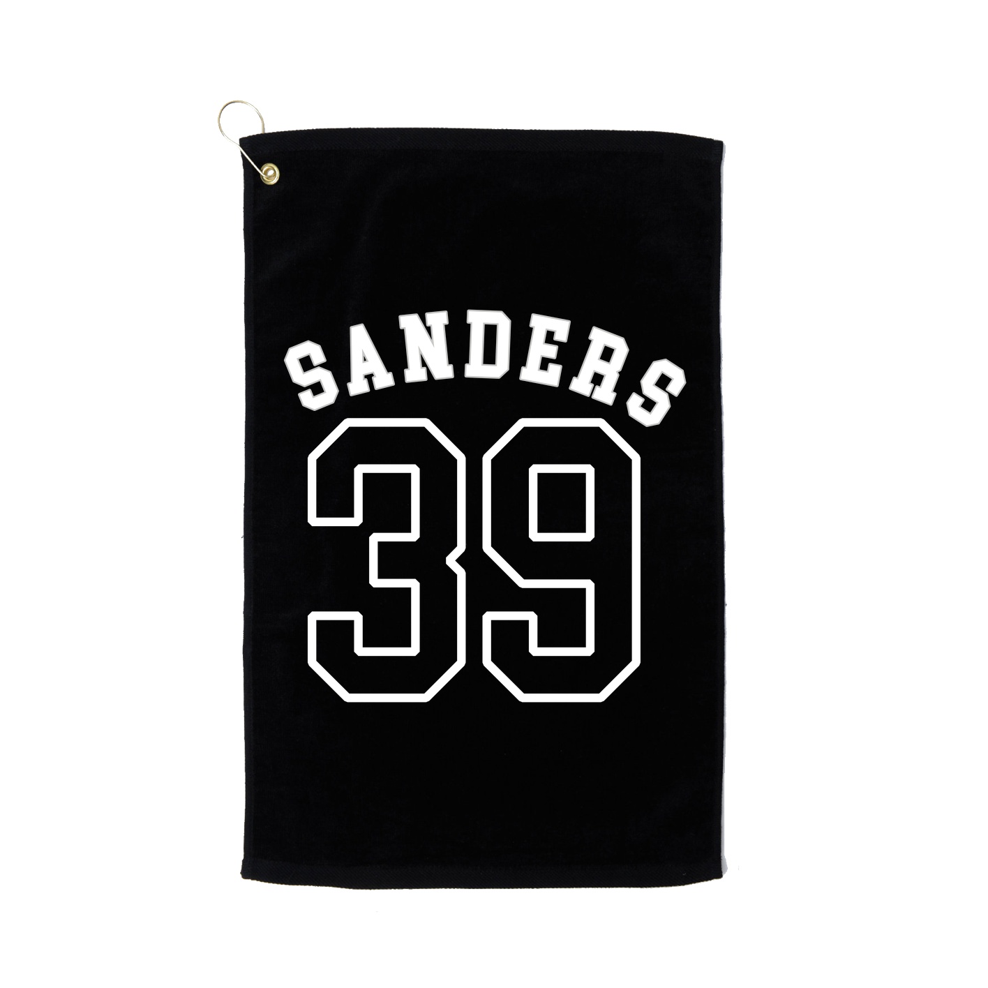 Golf Towel — Shirsey Arch in Black
