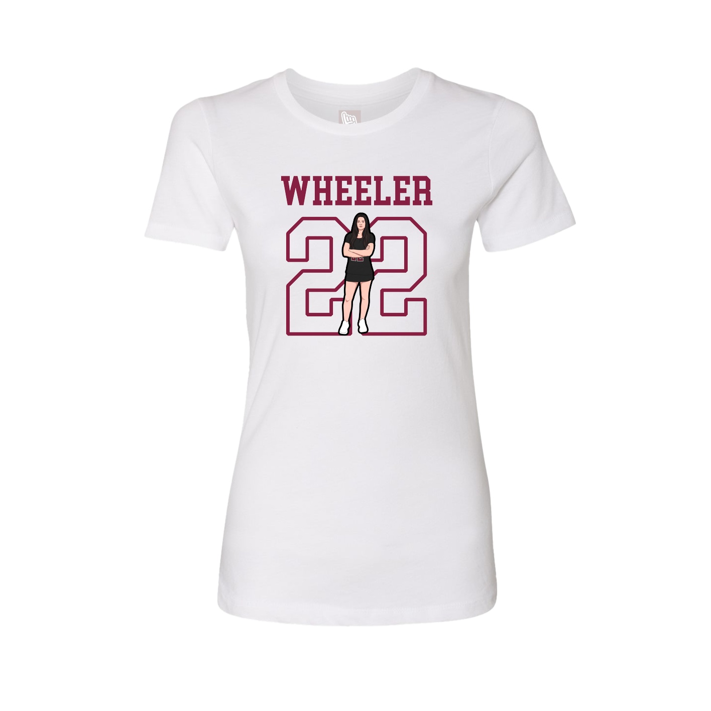 Fitted Women's Tee — Shirsey in White