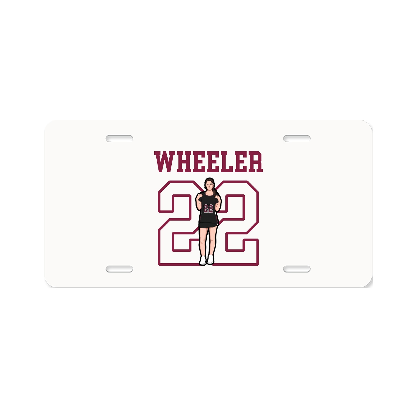 License Plate — Shirsey in Classic