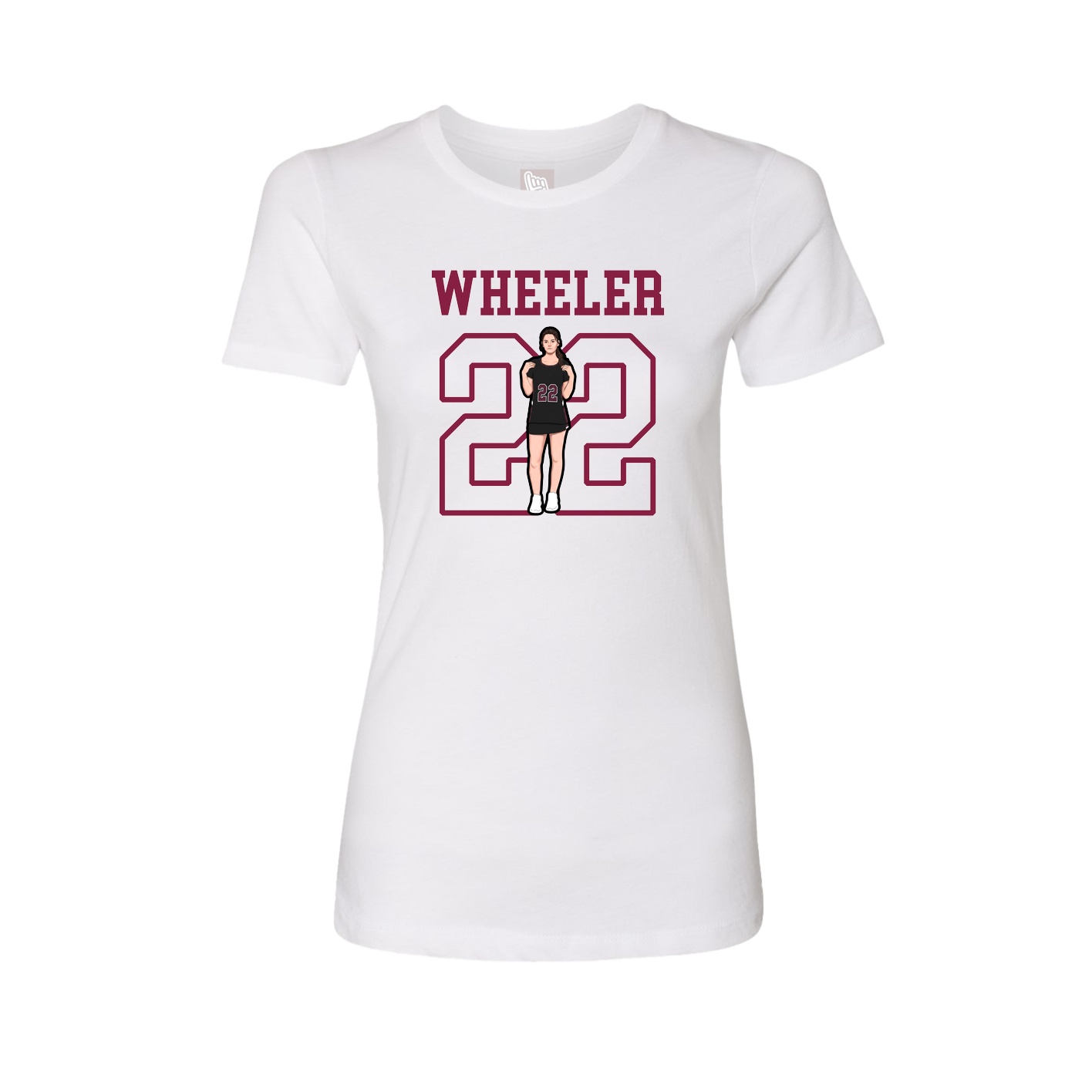 Fitted Women's Tee — Shirsey in White