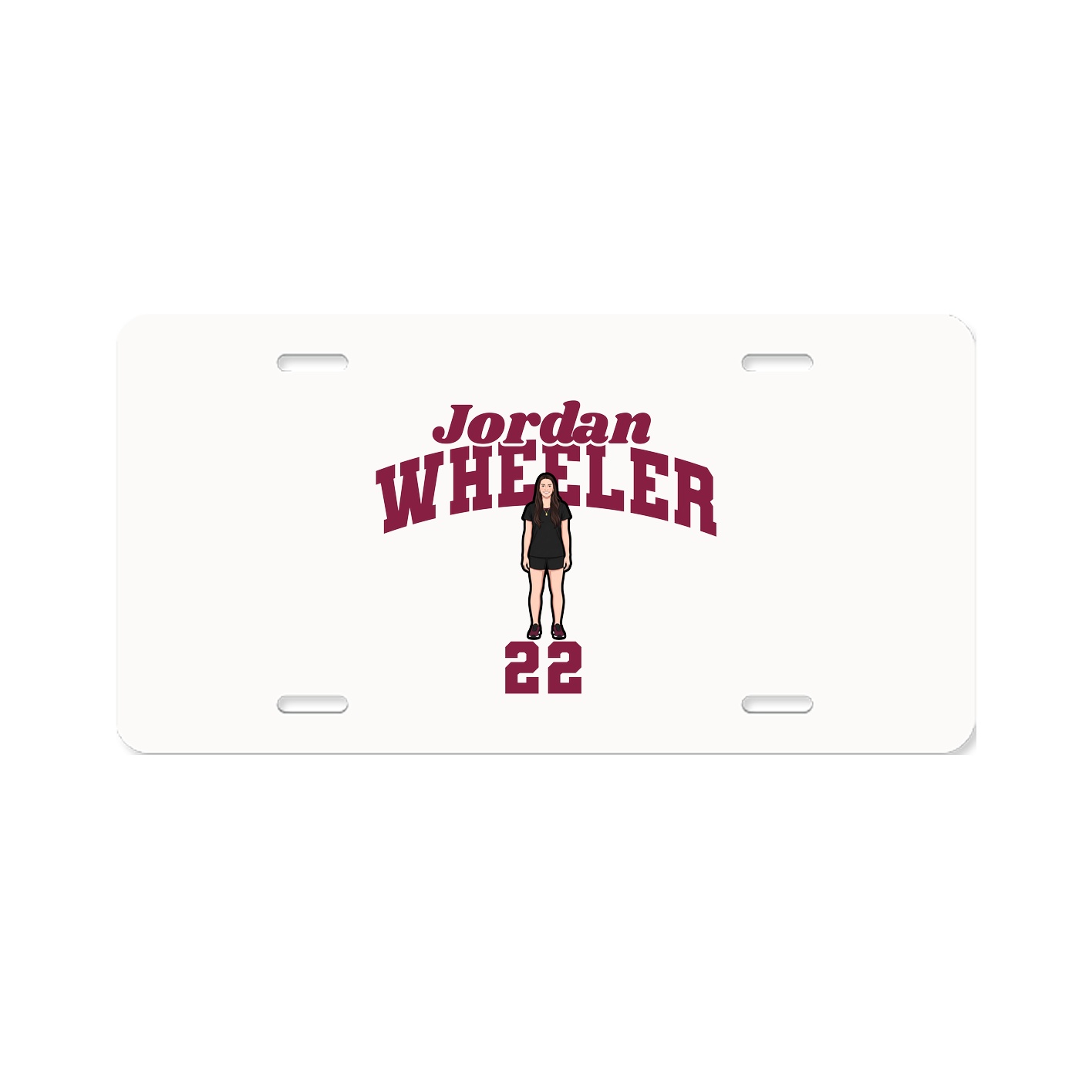 License Plate — Signature Arch in Classic