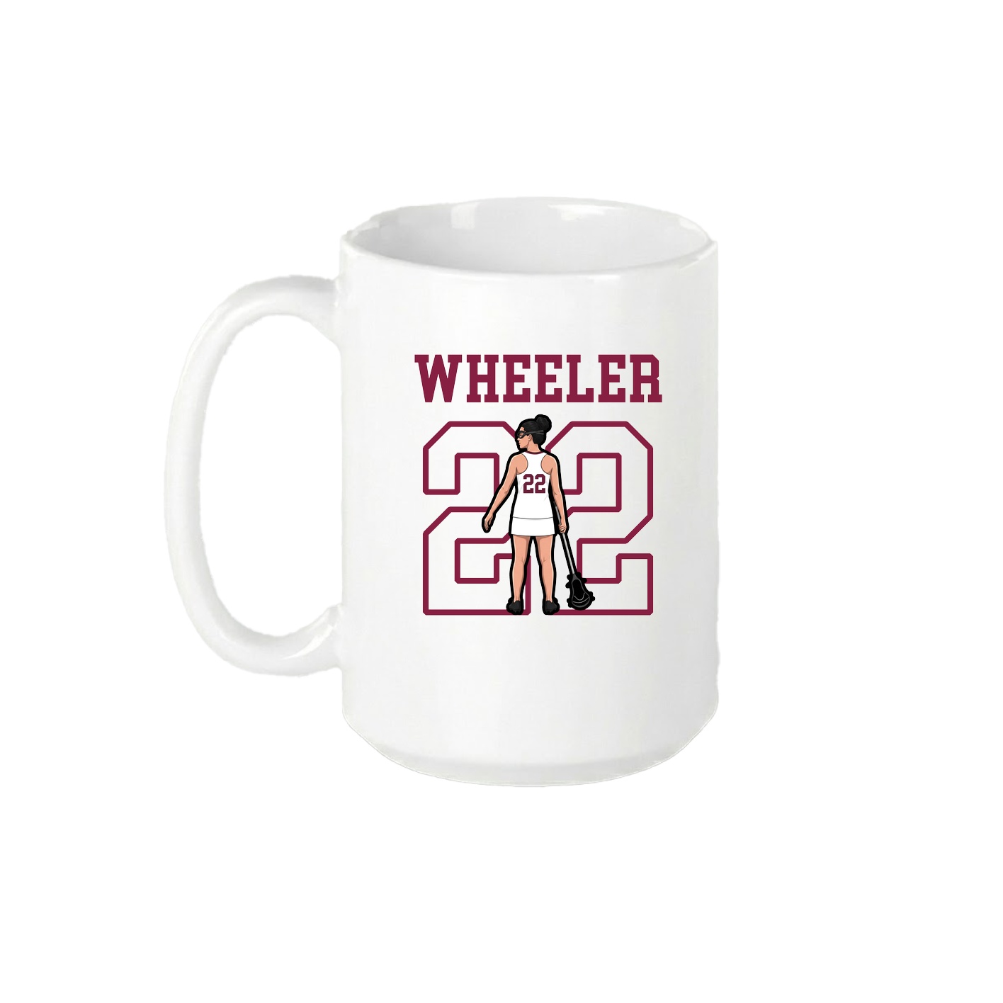 15oz Coffee Mug — Shirsey in White
