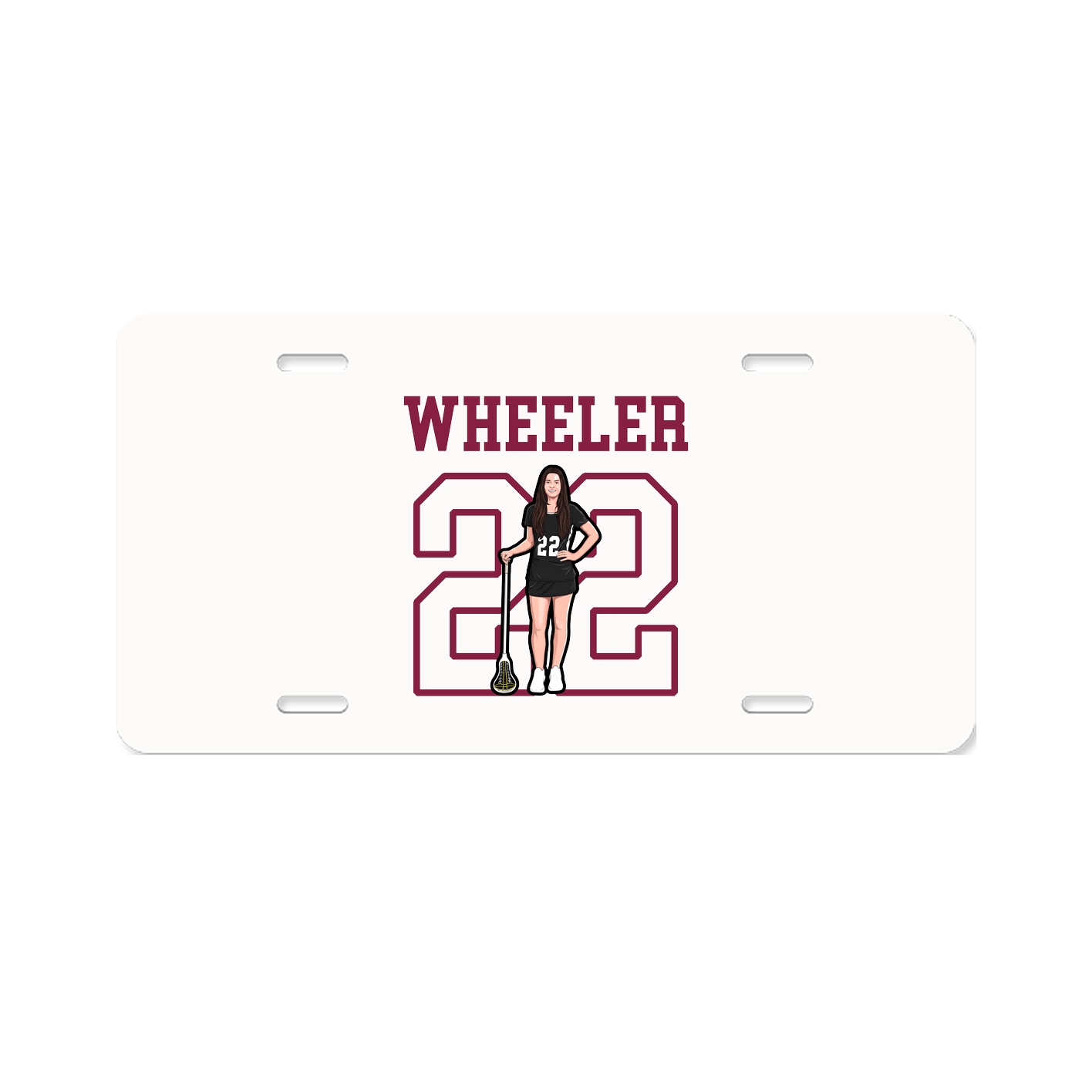 License Plate — Shirsey in Classic