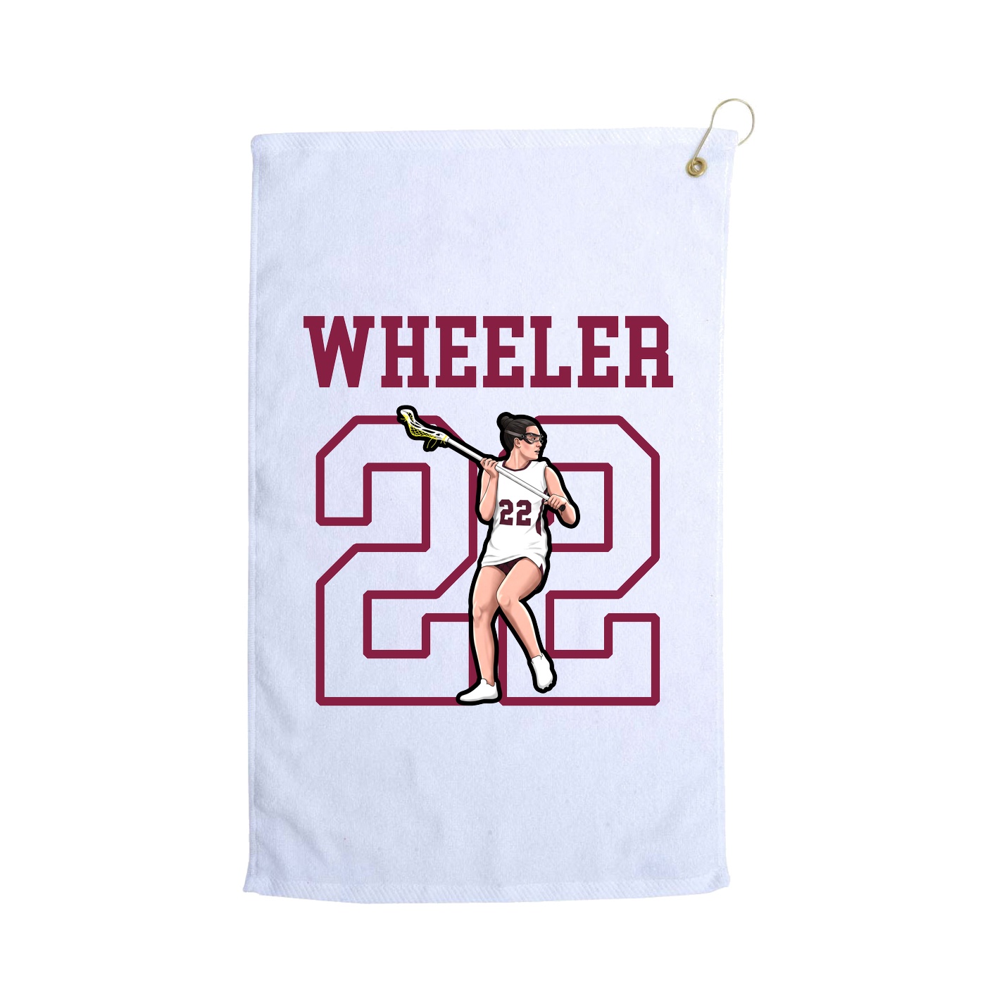 Golf Towel — Shirsey in White