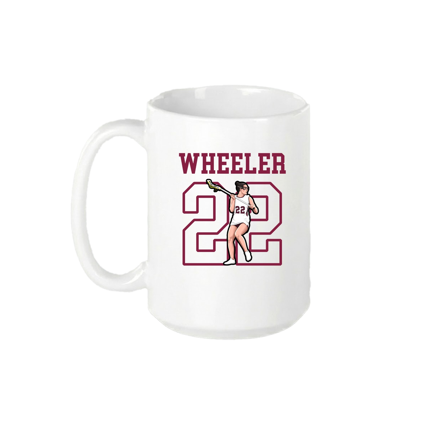 15oz Coffee Mug — Shirsey in White
