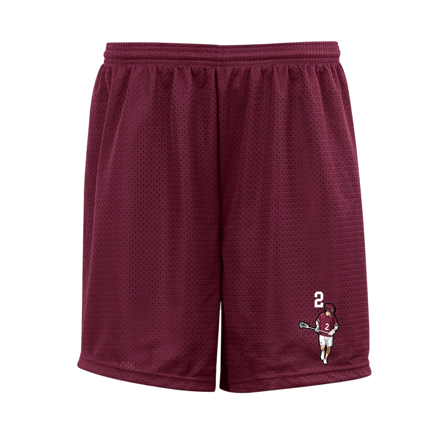 Shorts — Number Top in Cardinal