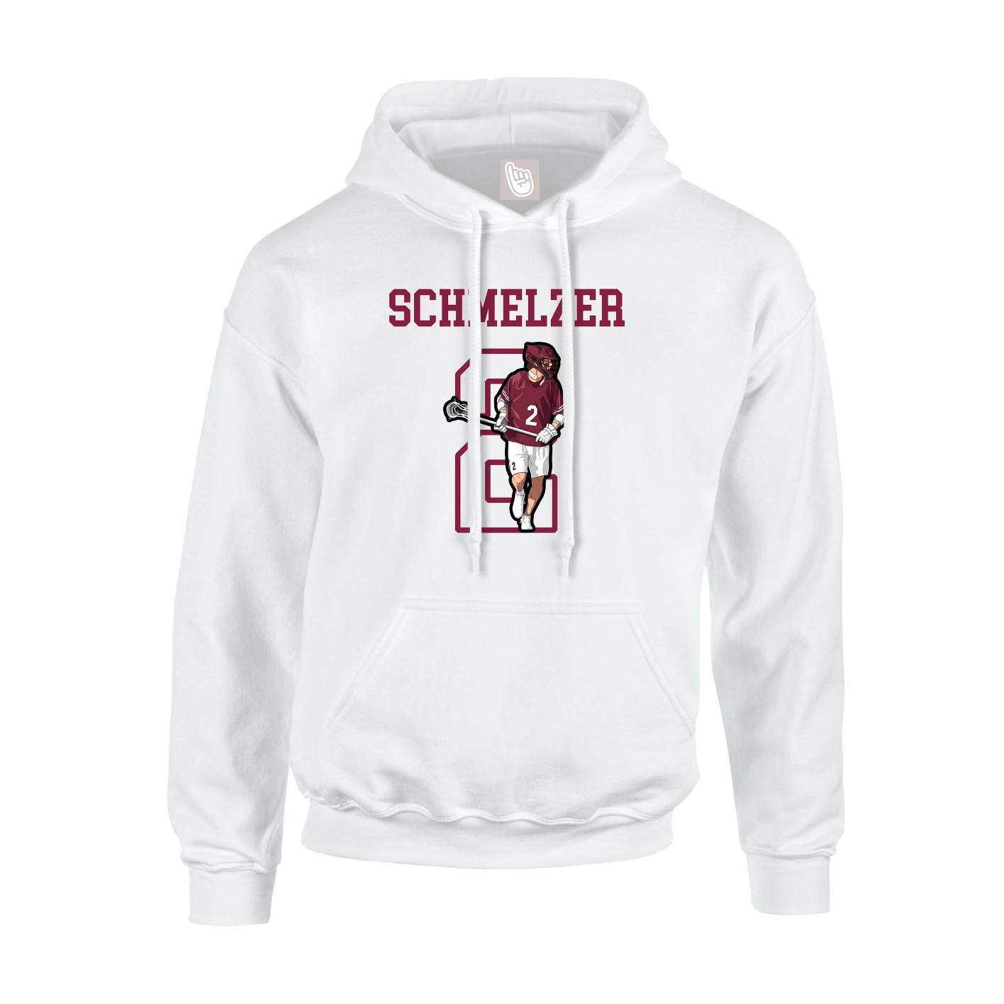 Youth Hoodie — Shirsey in White