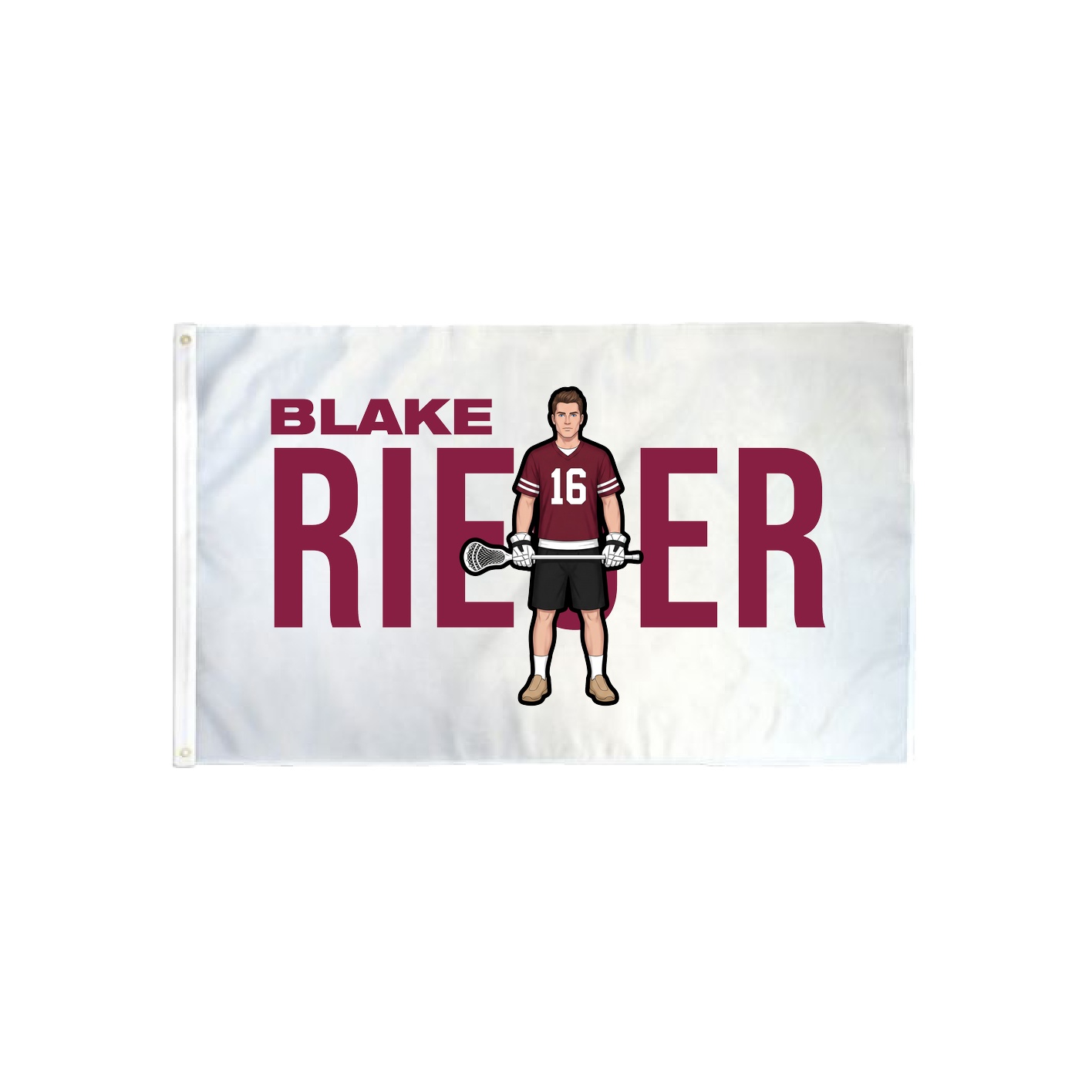 3x5 Flag — Player Name in Classic