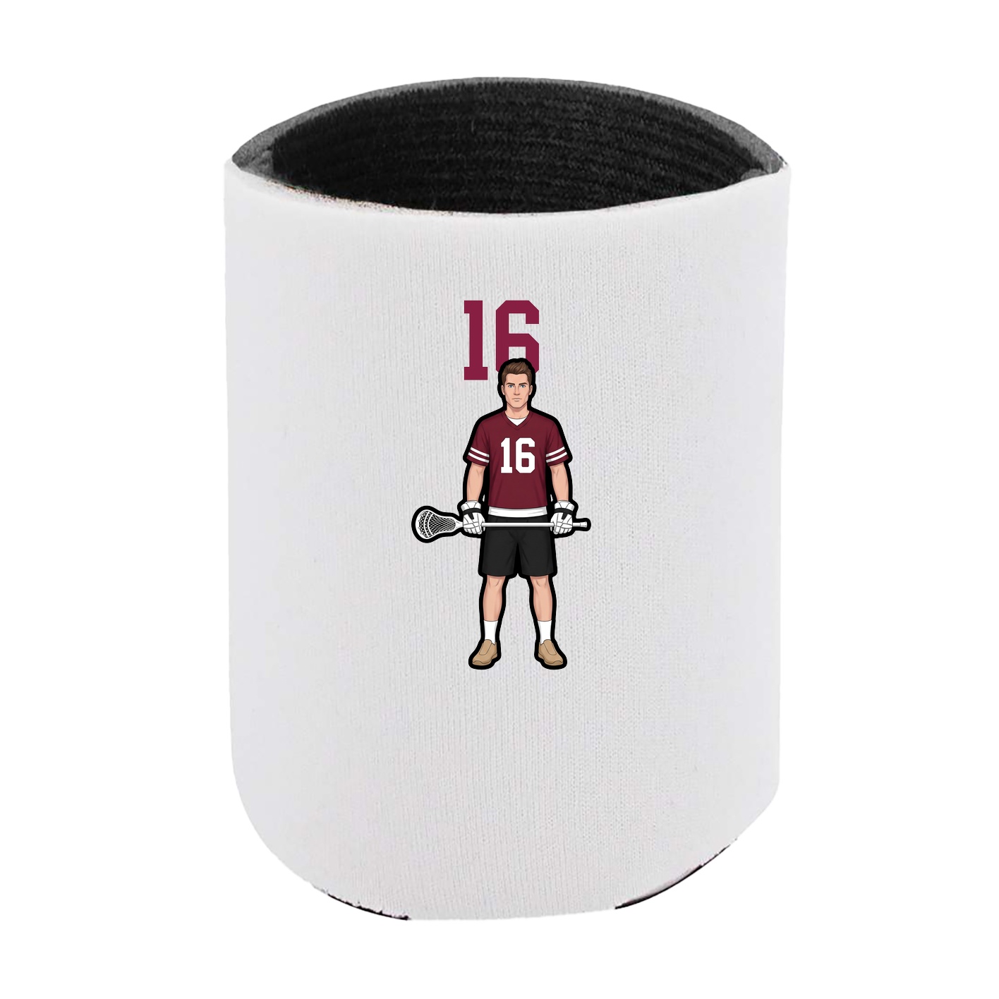 Can Holder — Number Top in White