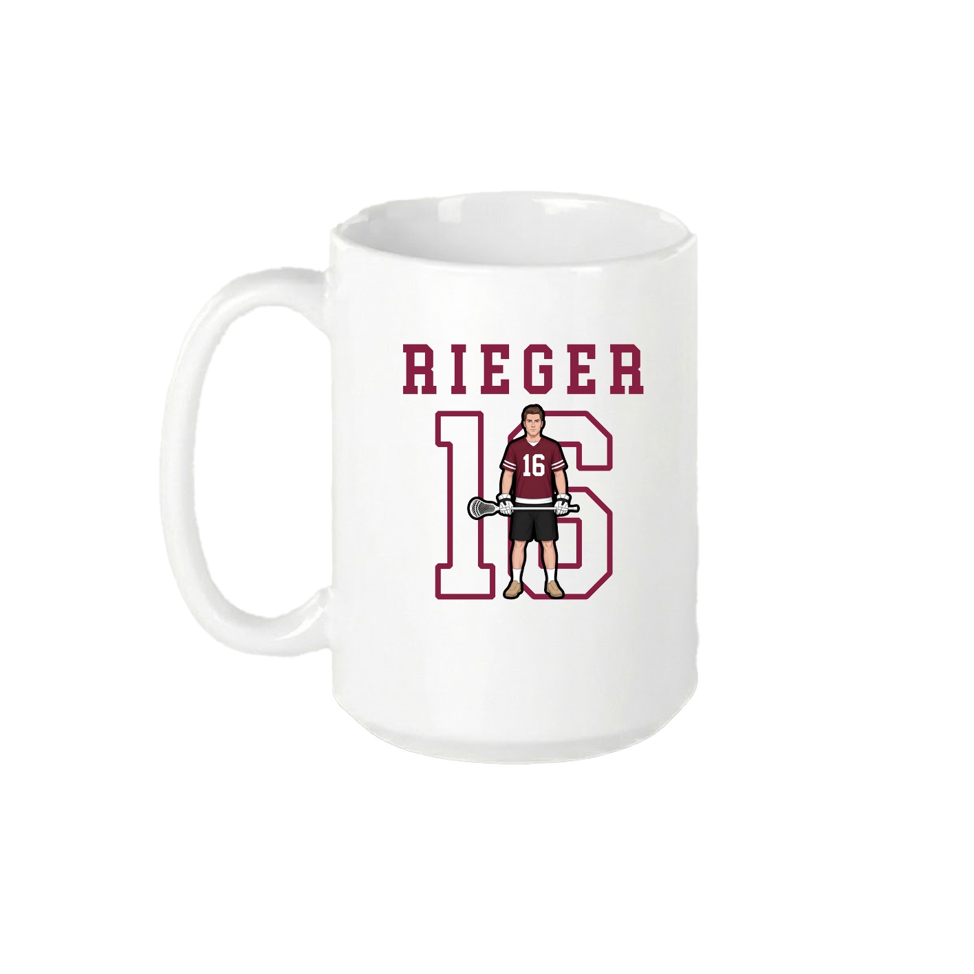 15oz Coffee Mug — Shirsey in White
