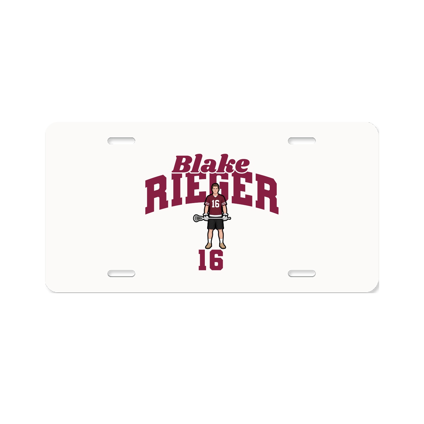 License Plate — Signature Arch in Classic