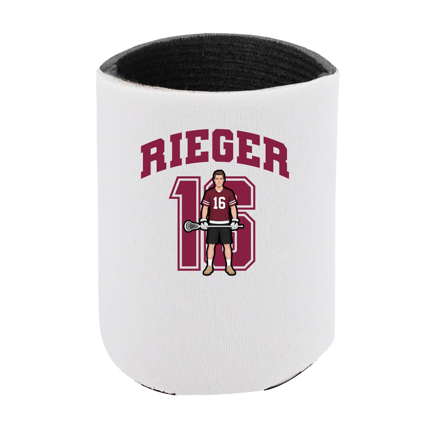 Can Holder — Number in White