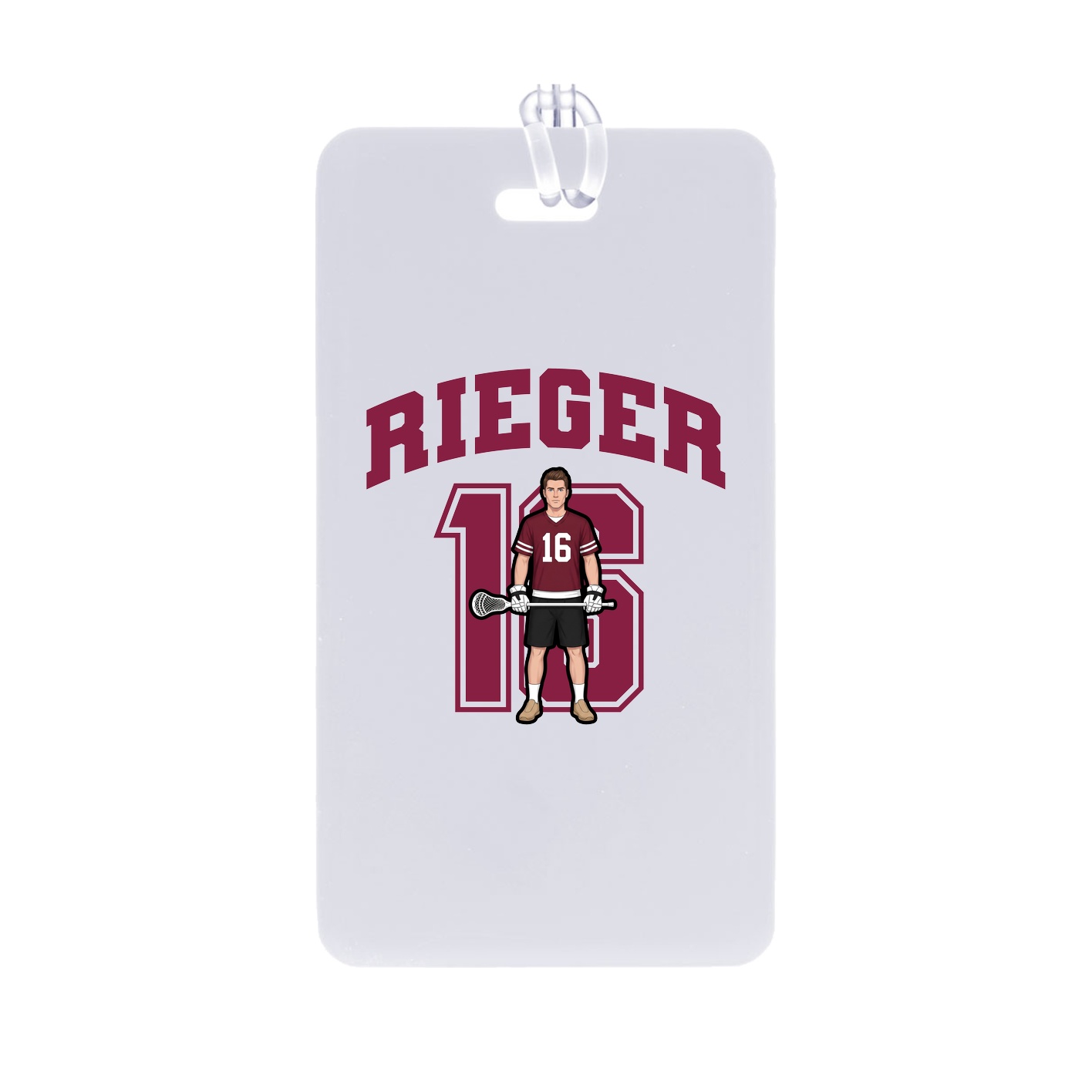 Bag Tag — Number in Classic