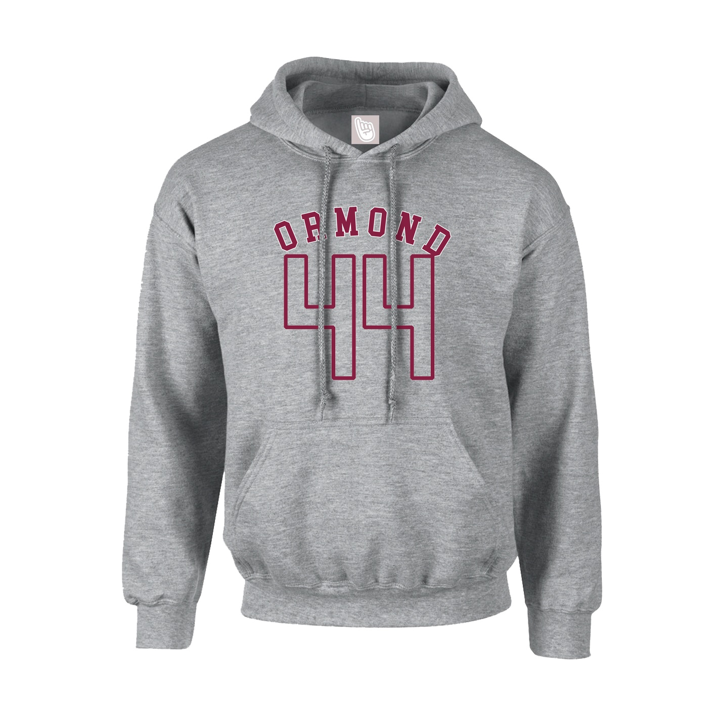 Youth Hoodie — Shirsey Arch in Grey