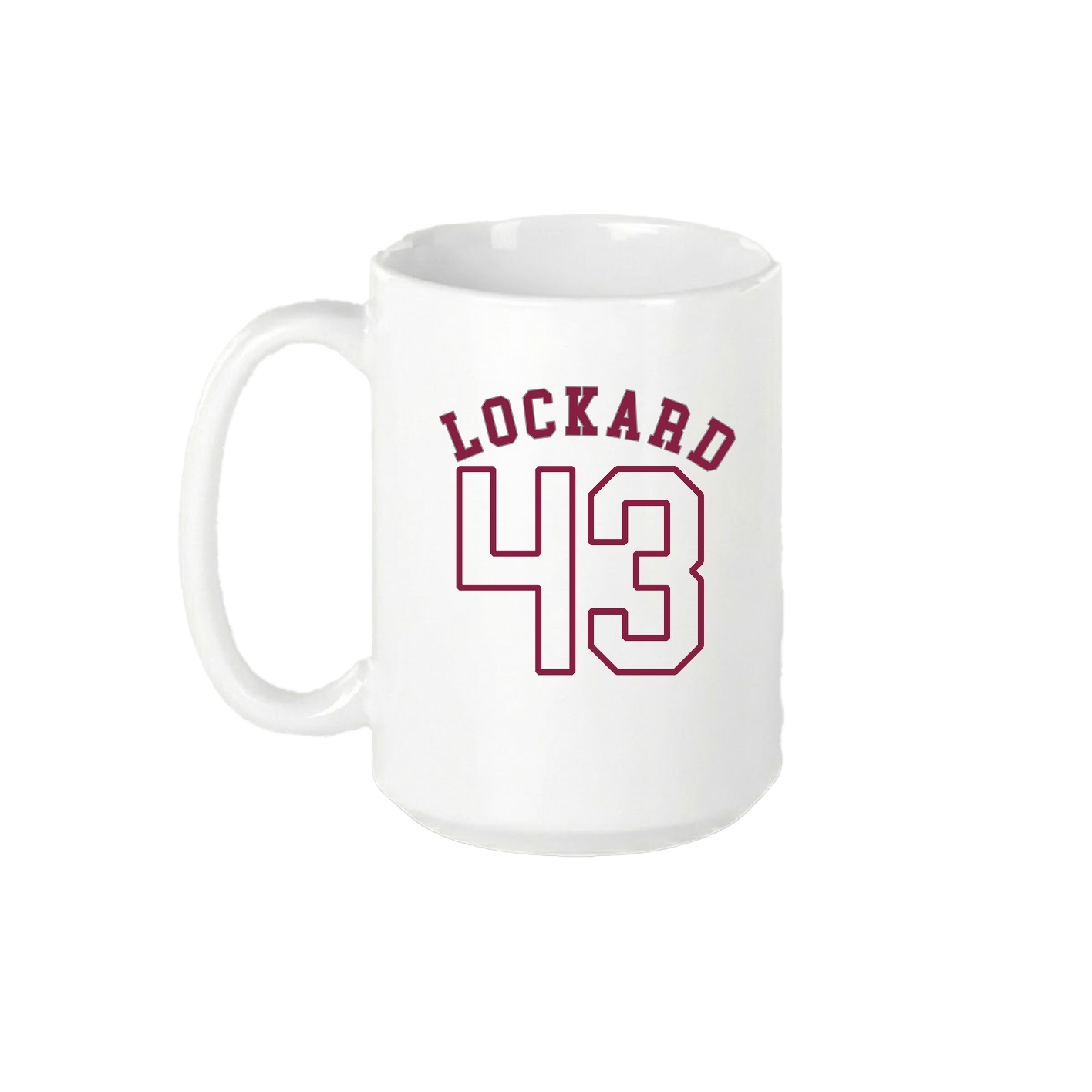 15oz Coffee Mug — Shirsey Arch in White