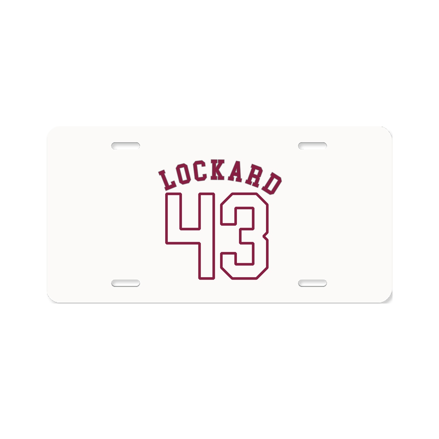 License Plate — Shirsey Arch in Classic