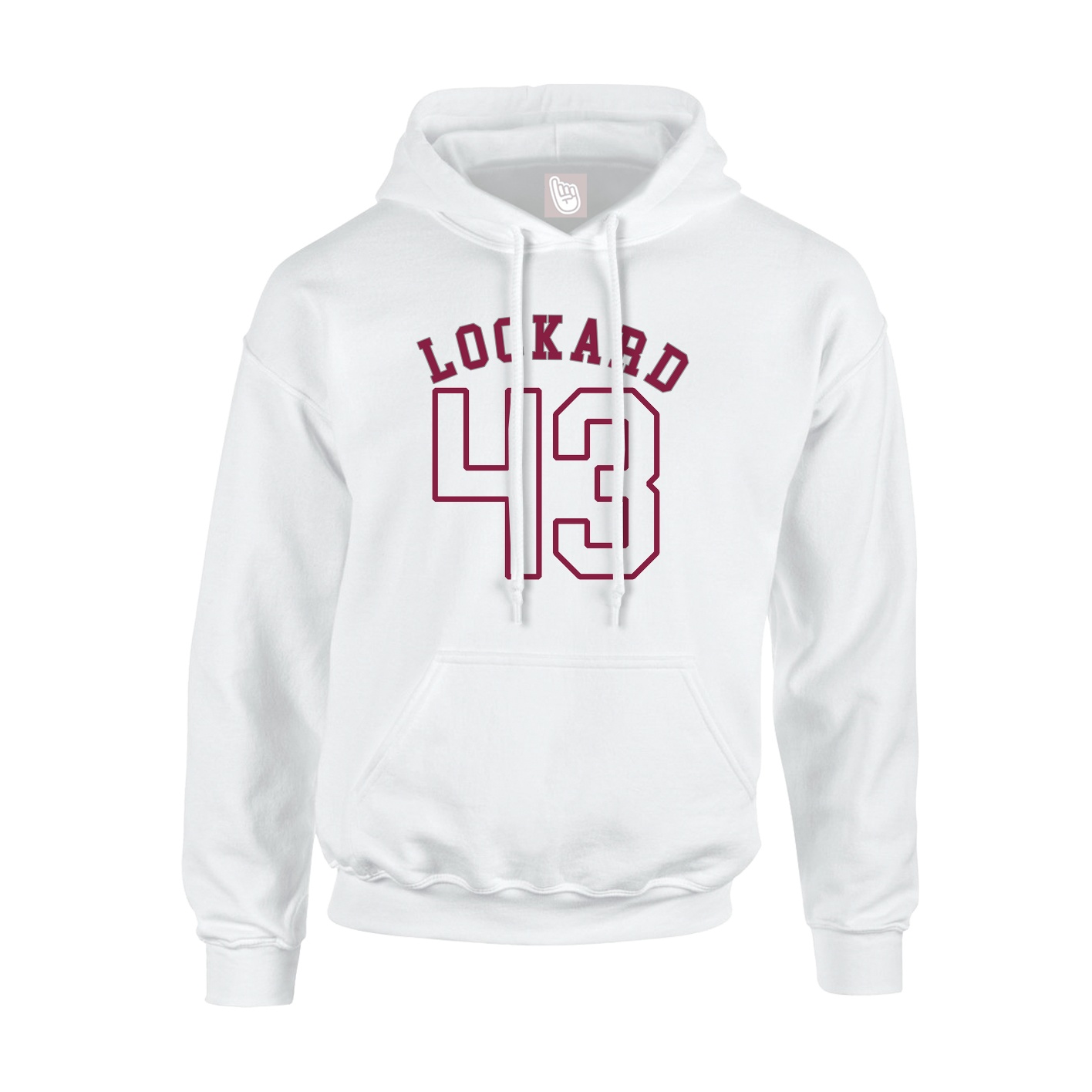 Hoodie — Shirsey Arch in White