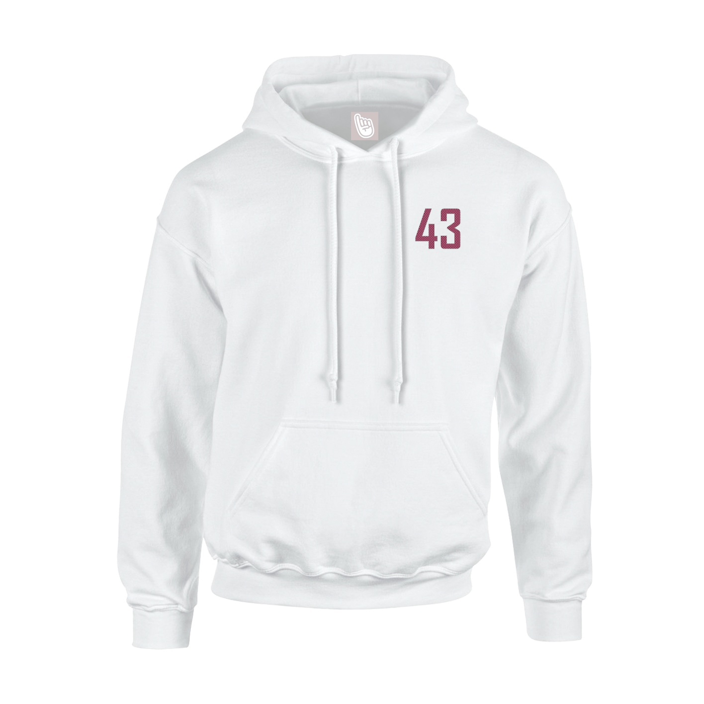 Hoodie — Front Shirsy in White