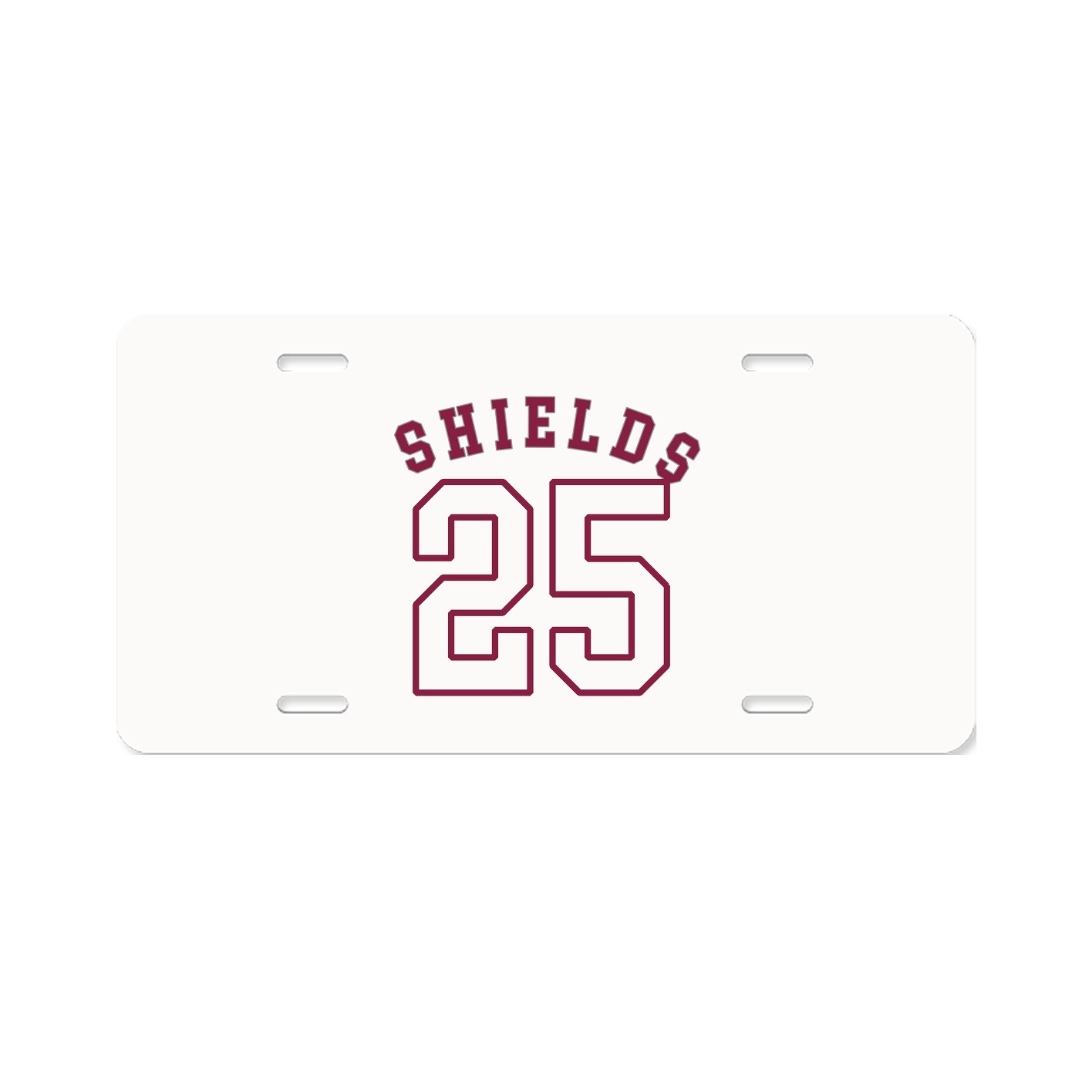 License Plate — Shirsey Arch in Classic