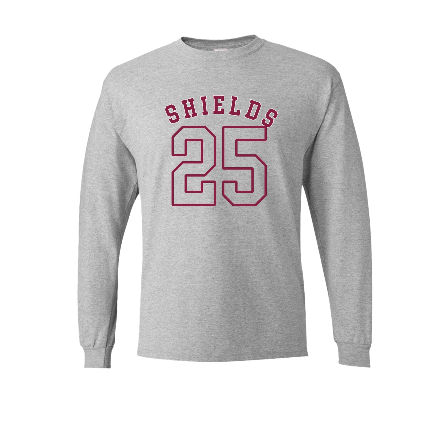 Long Sleeve Tee — Shirsey Arch in Grey